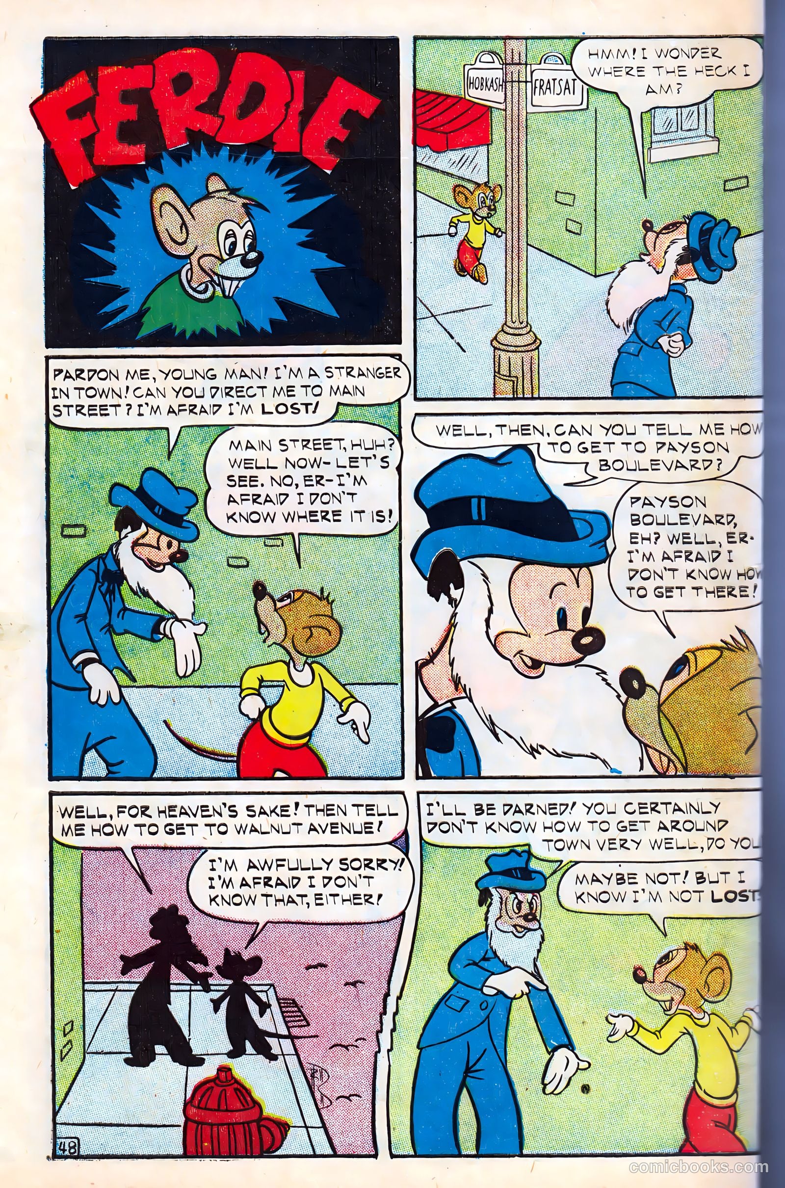 Monkeyshines Comics #10 — page 50 of 52