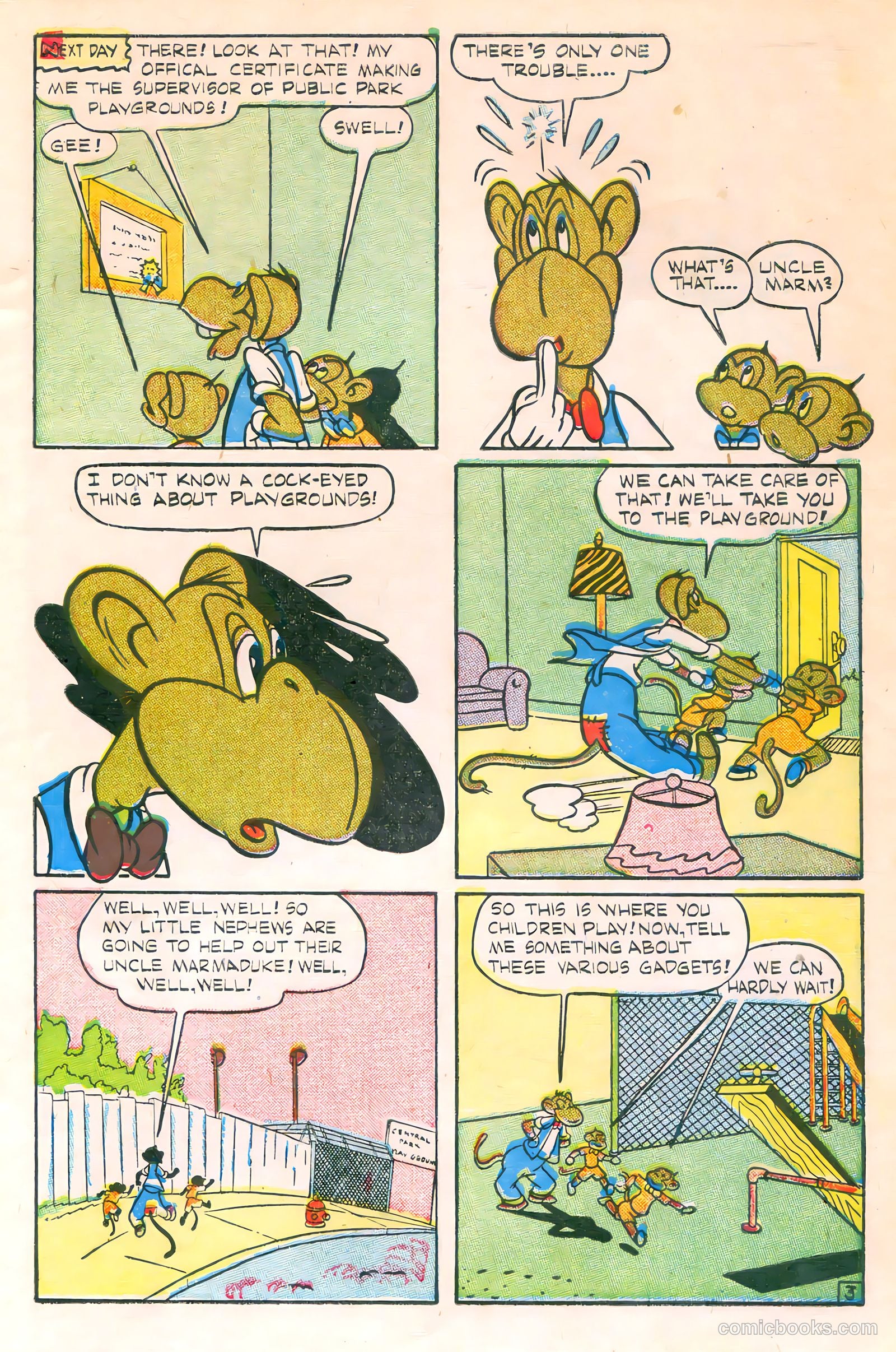 Monkeyshines Comics #11 — page 5 of 51