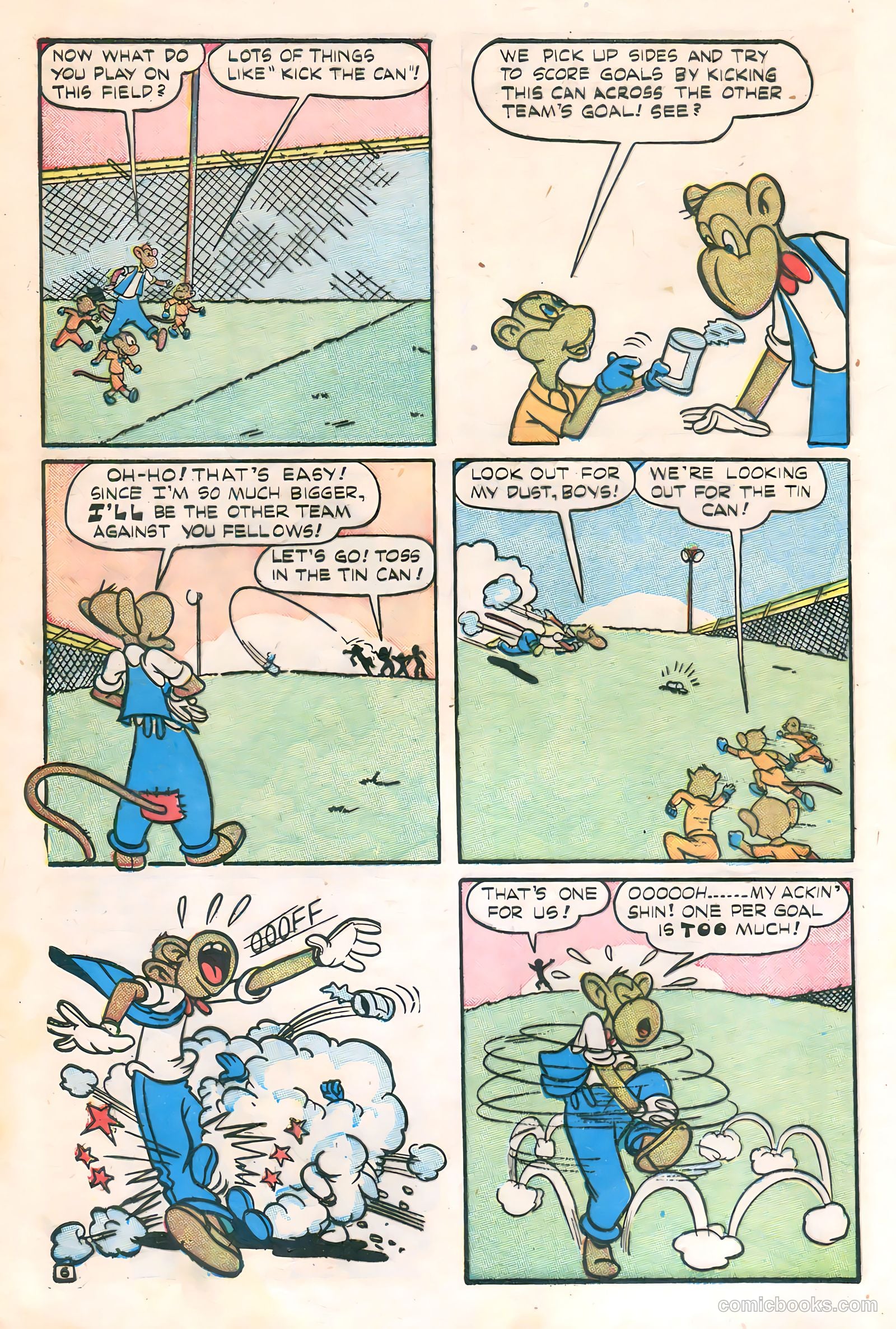 Monkeyshines Comics #11 — page 8 of 51