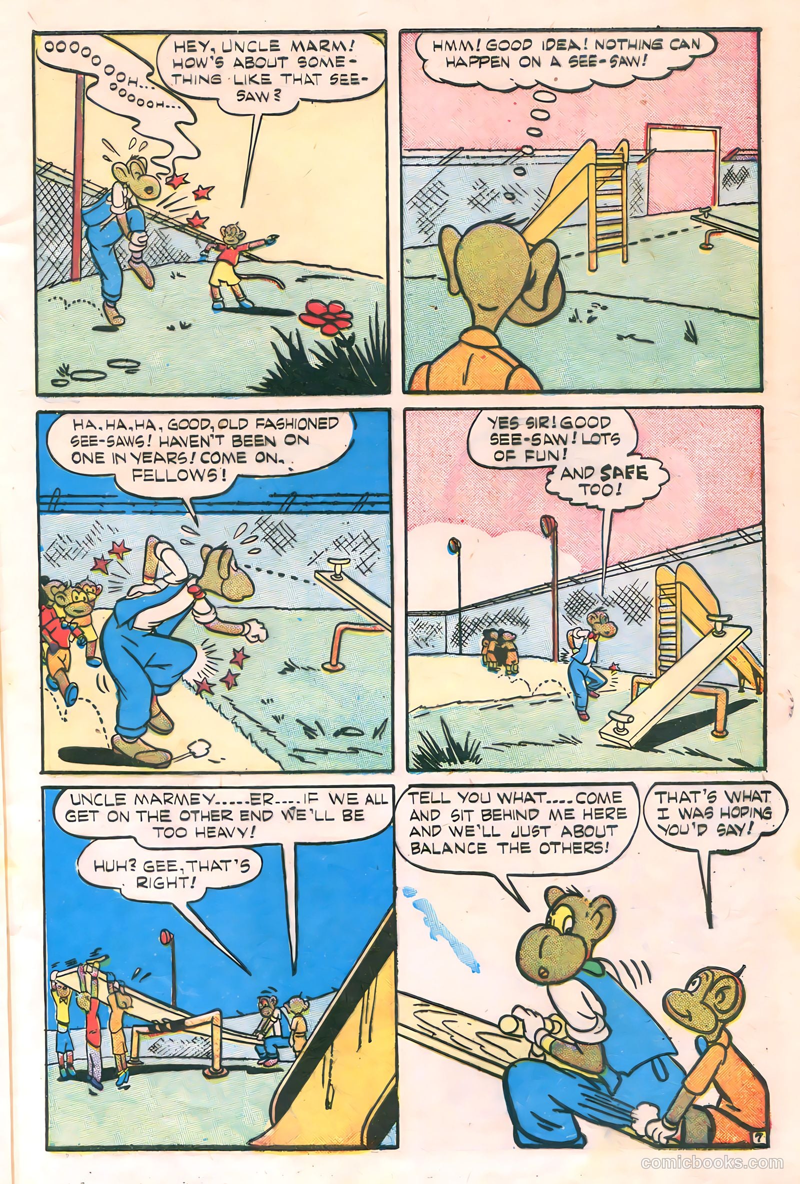 Monkeyshines Comics #11 — page 9 of 51