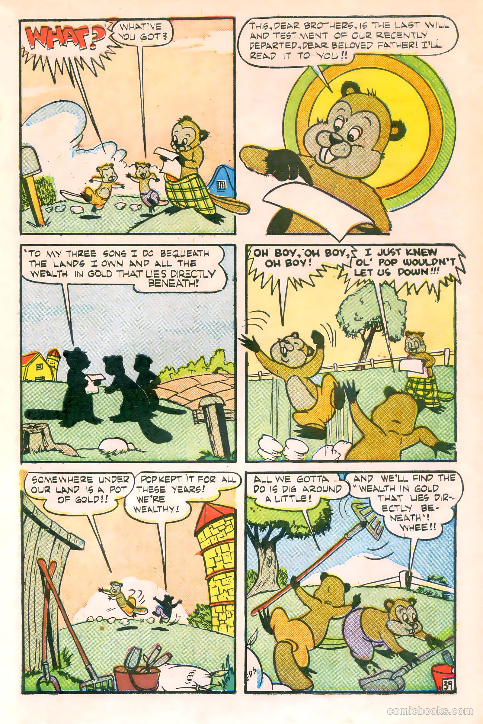 Monkeyshines Comics #11 — page 40 of 51
