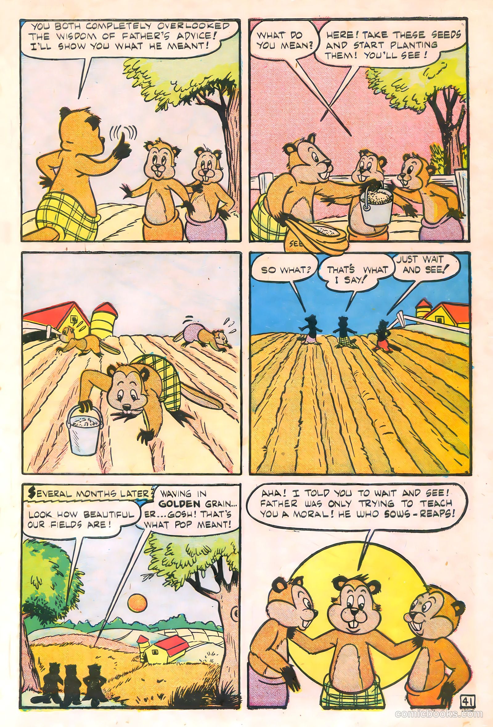 Monkeyshines Comics #11 — page 42 of 51