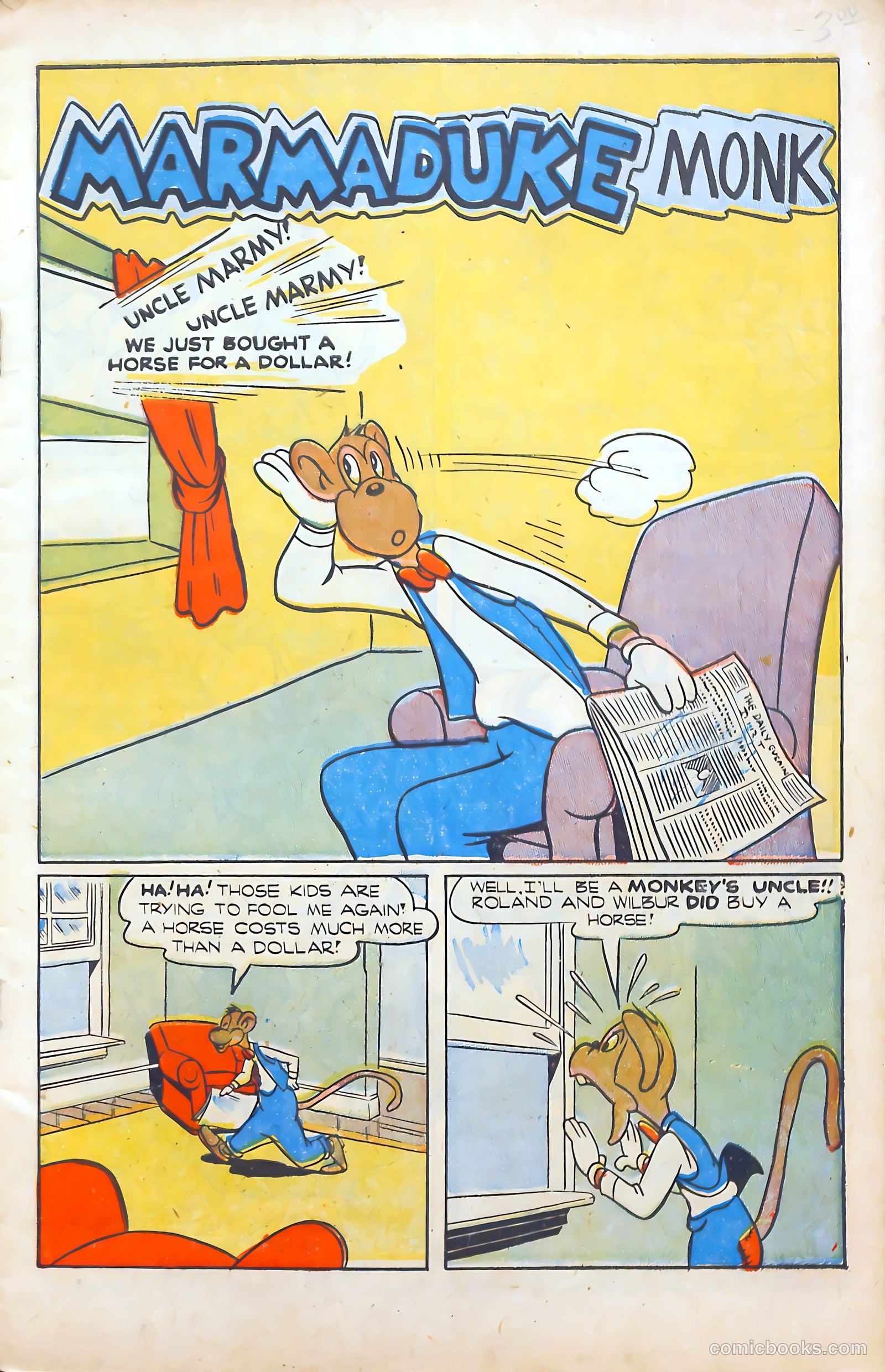 Monkeyshines Comics #12 — page 3 of 52