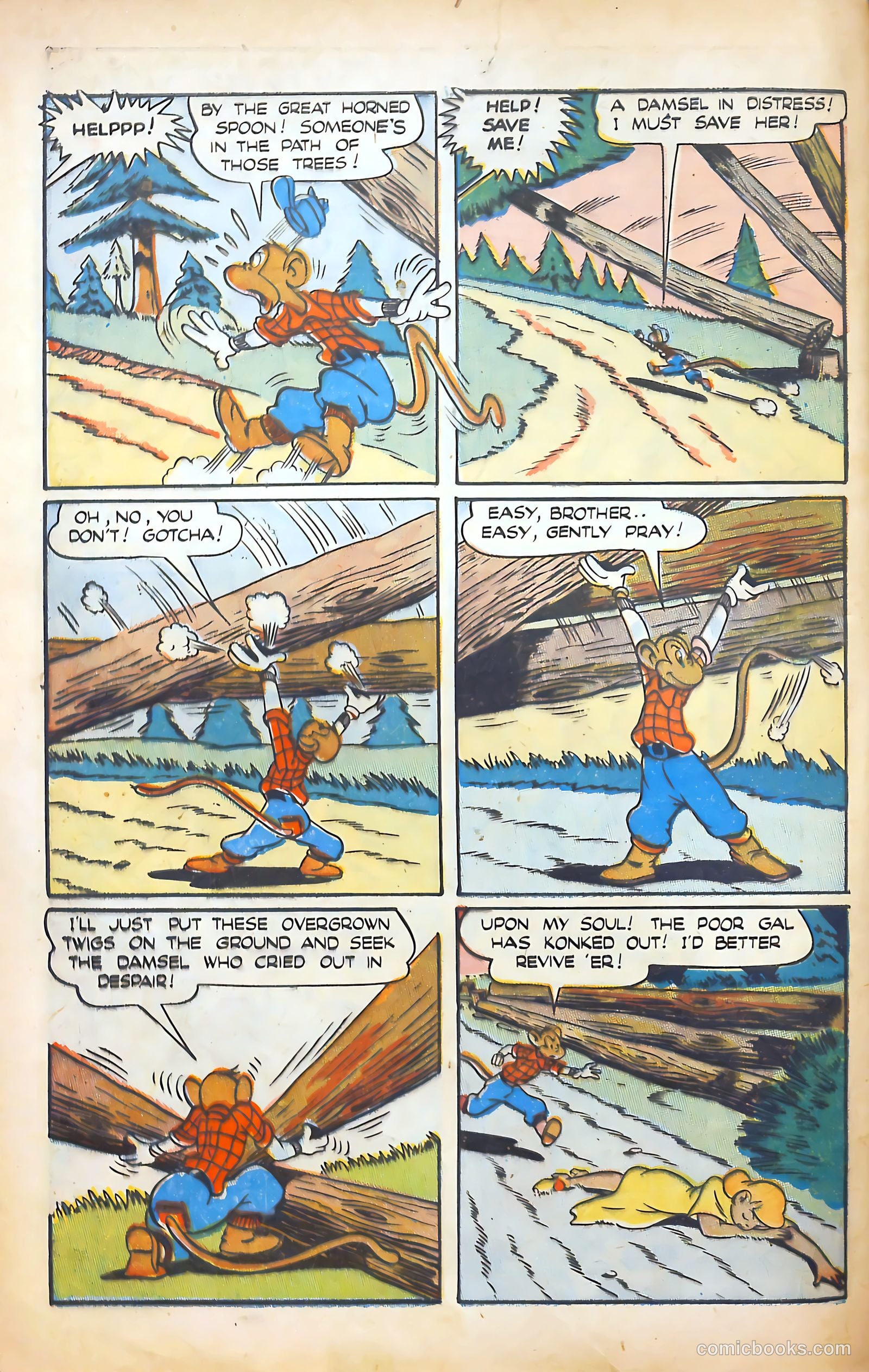 Monkeyshines Comics #13 — page 6 of 52