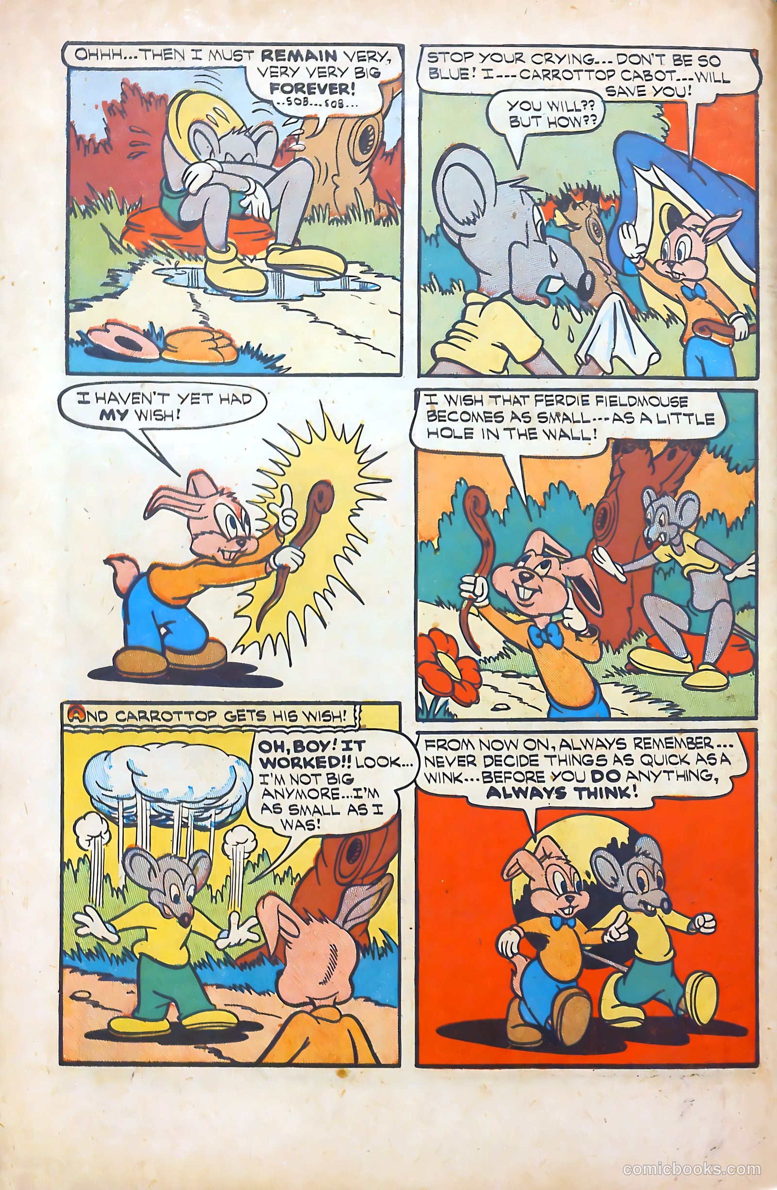 Monkeyshines Comics #15 — page 50 of 52