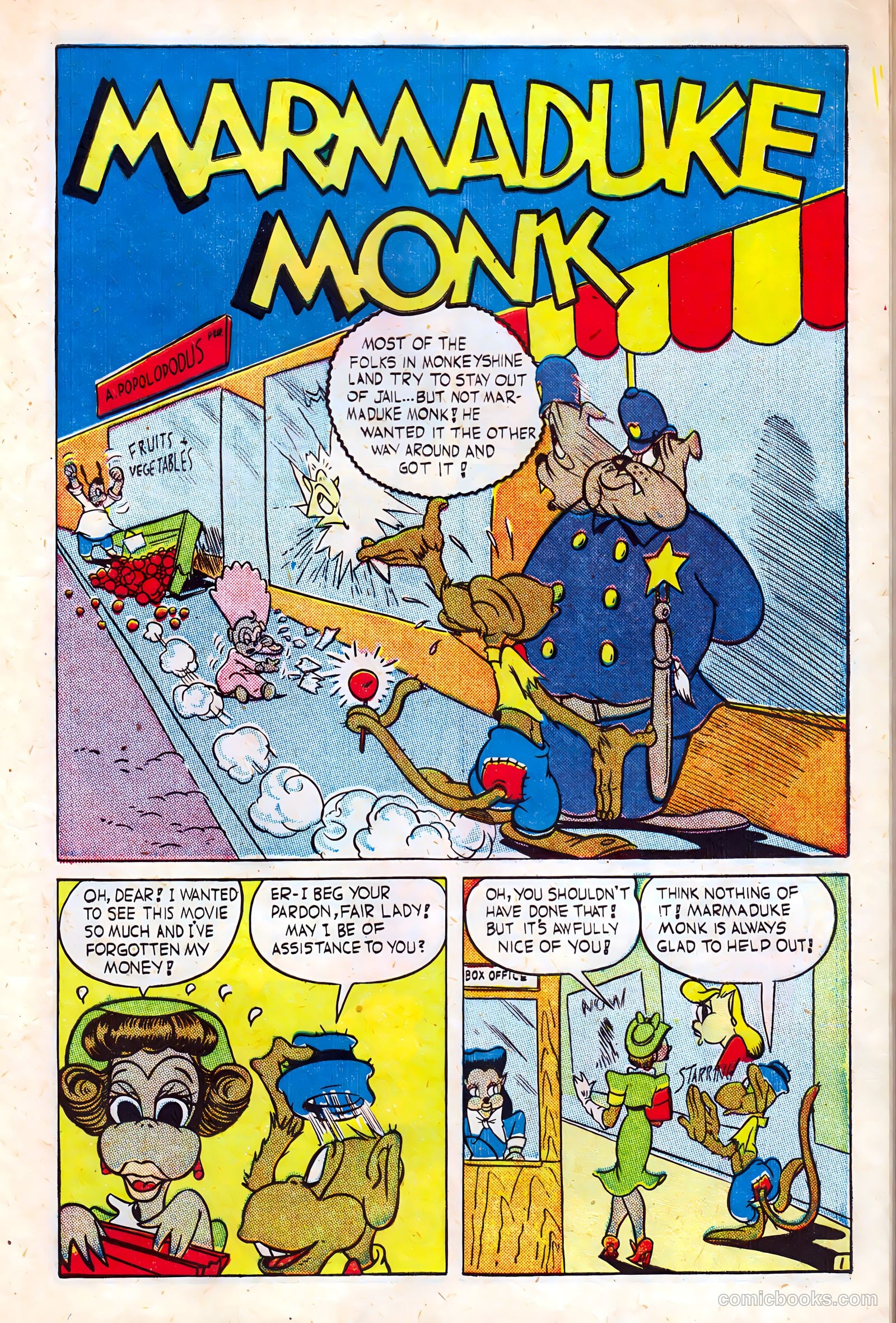 Monkeyshines Comics #2 — page 3 of 52