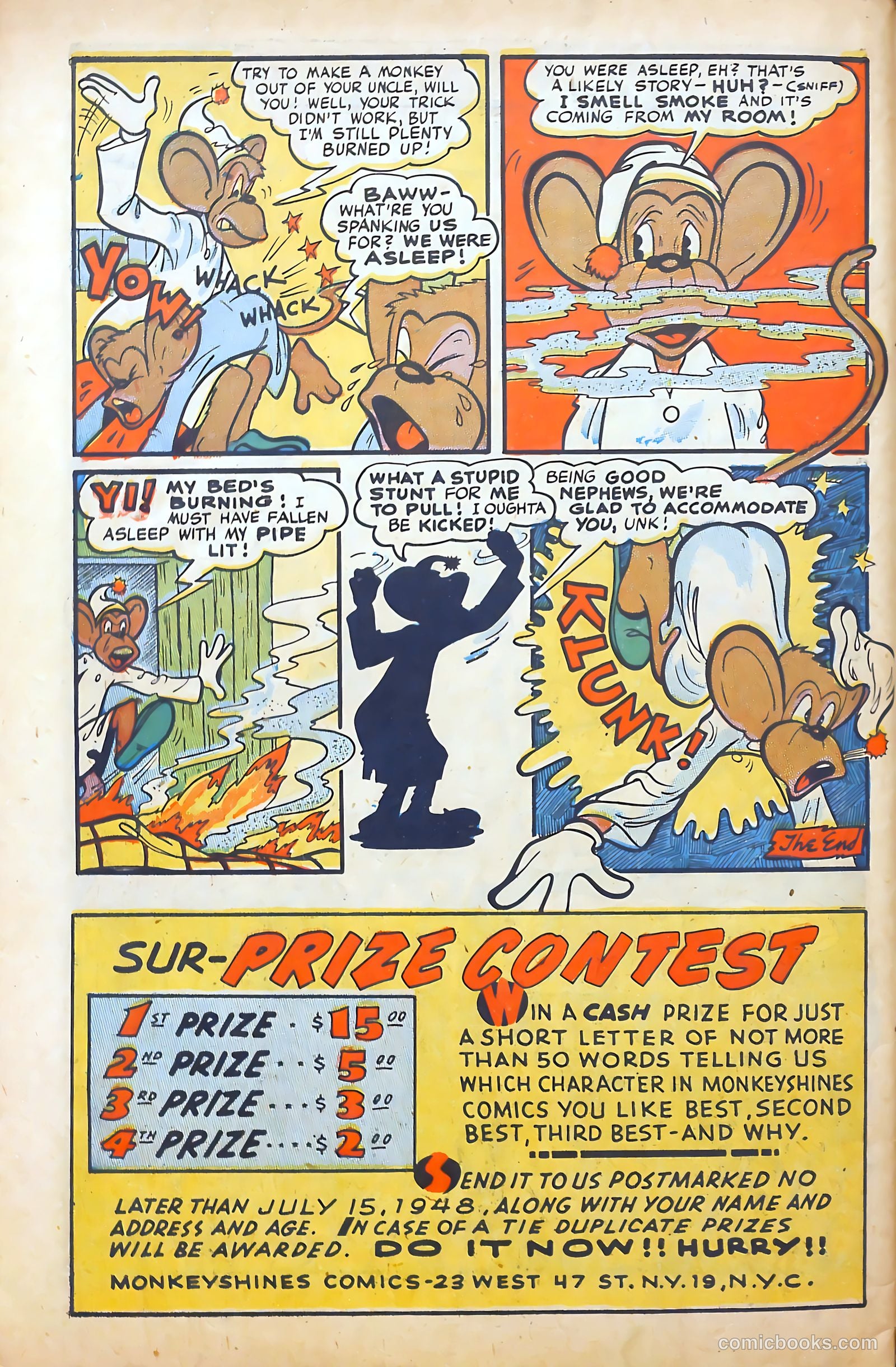 Monkeyshines Comics #21 — page 50 of 52