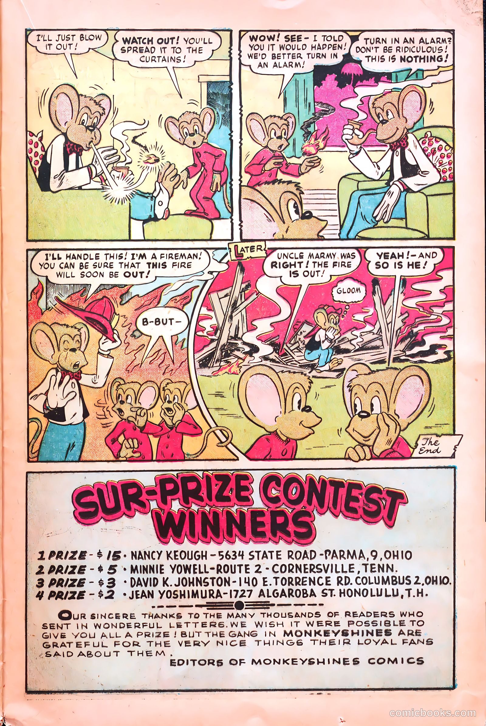 Monkeyshines Comics #23 — page 37 of 52