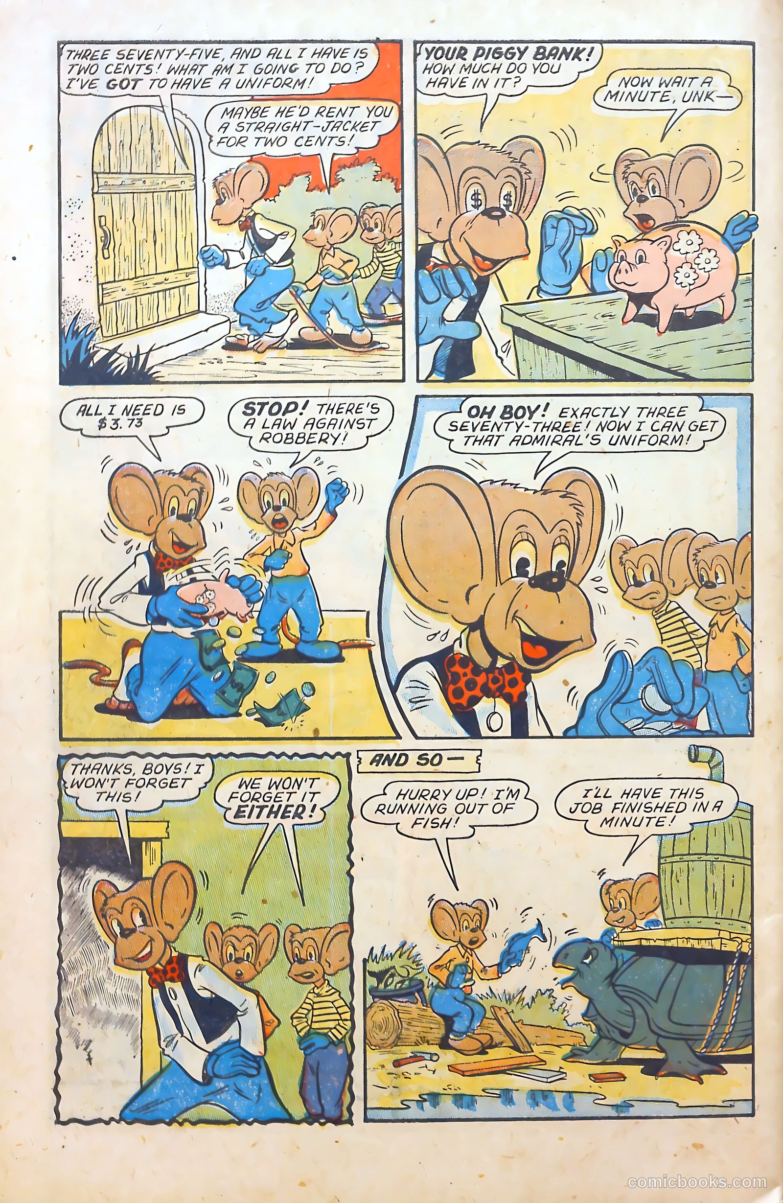 Monkeyshines Comics #24 — page 30 of 36