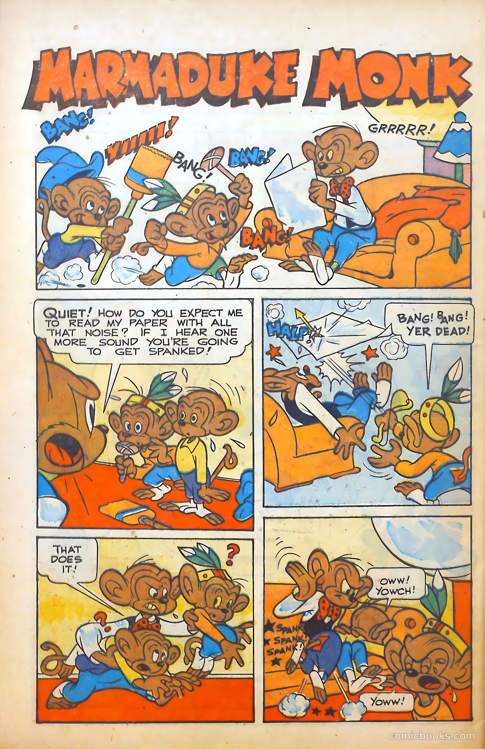 Monkeyshines Comics #25 — page 32 of 36