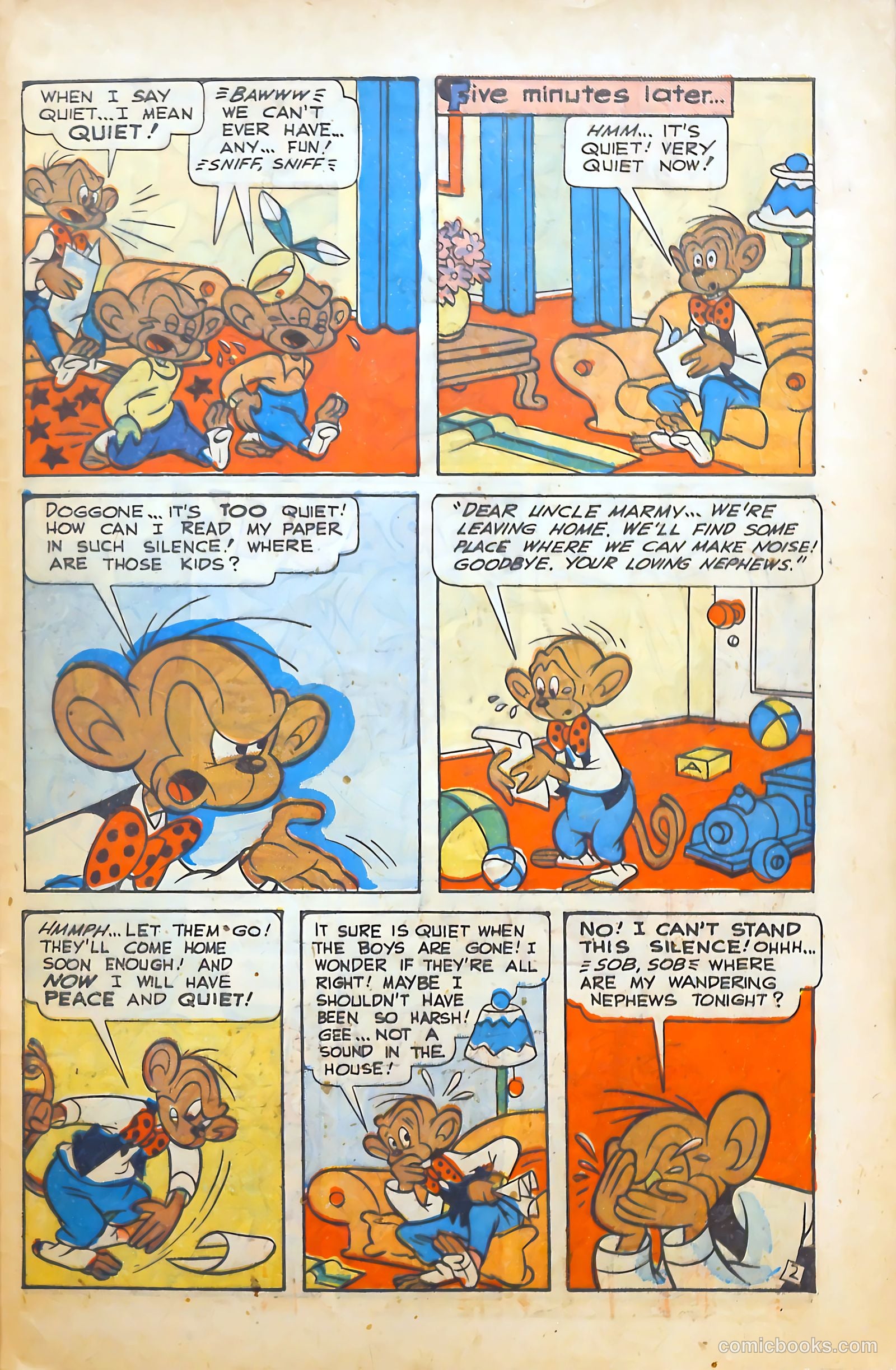 Monkeyshines Comics #25 — page 33 of 36