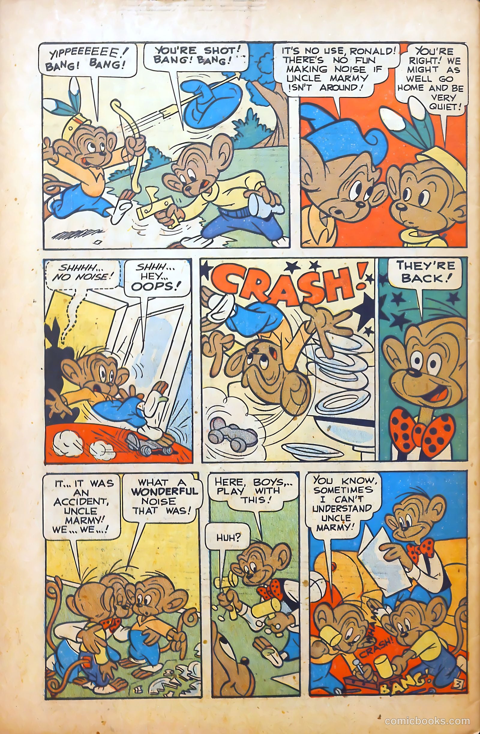 Monkeyshines Comics #25 — page 34 of 36