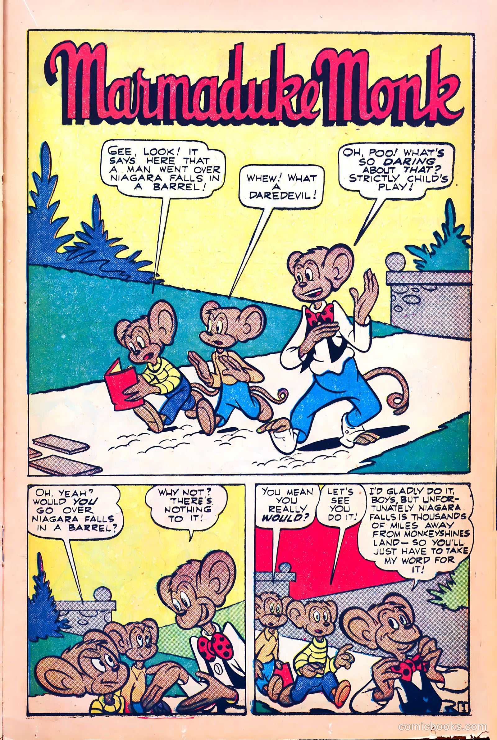 Monkeyshines Comics #26 — page 21 of 36
