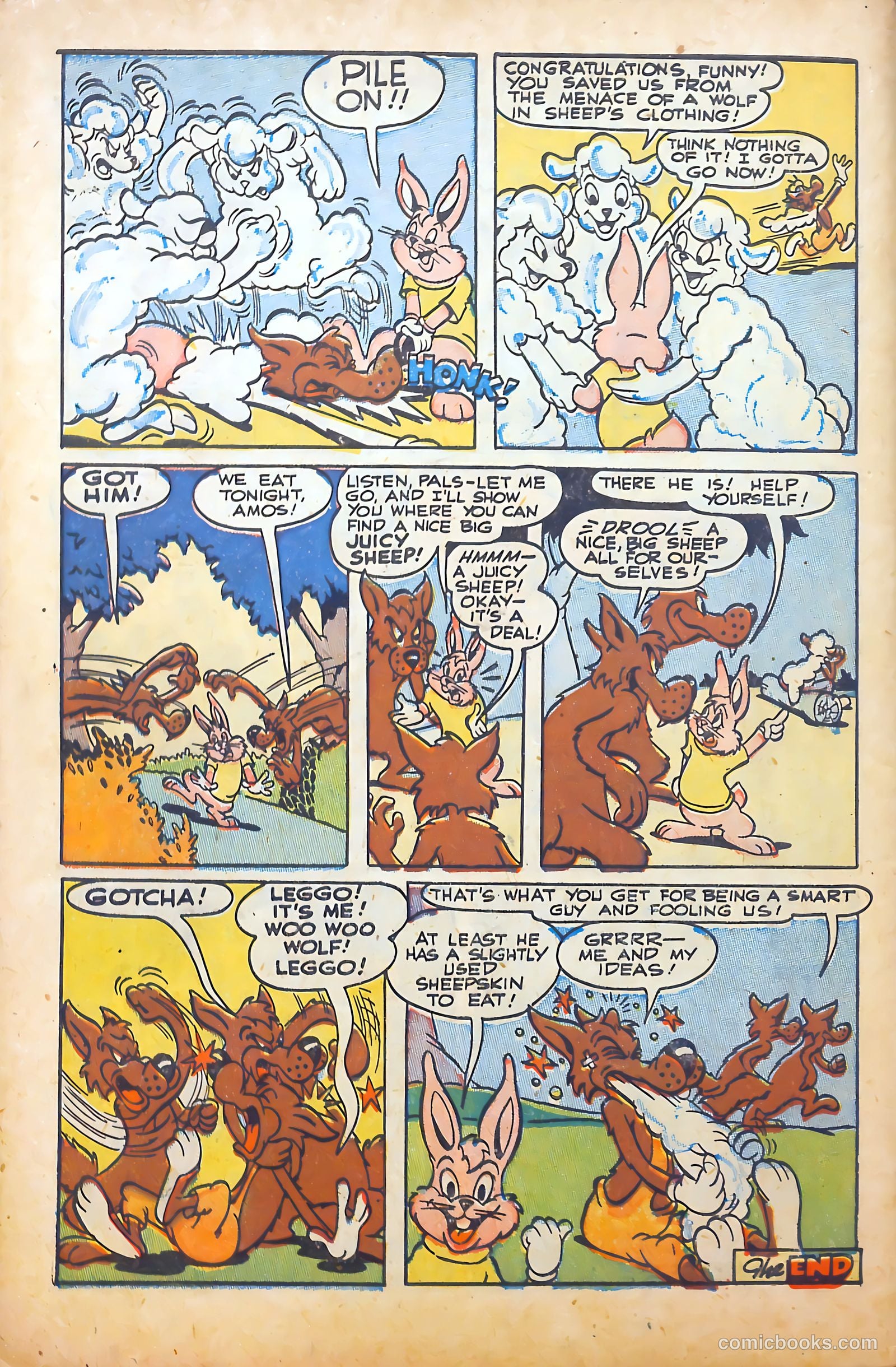 Monkeyshines Comics #27 — page 34 of 36