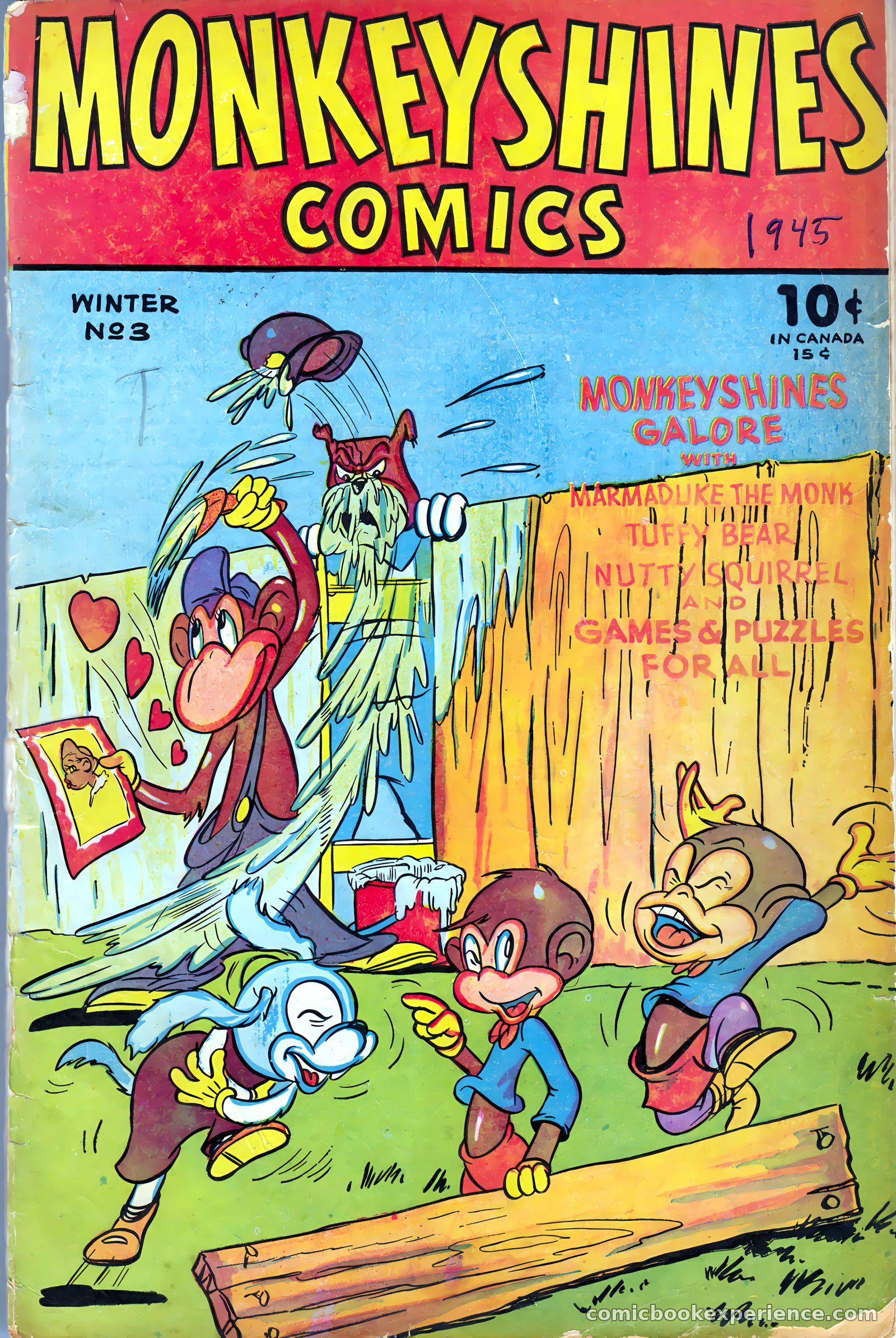 Monkeyshines Comics #3 — page 1 of 52