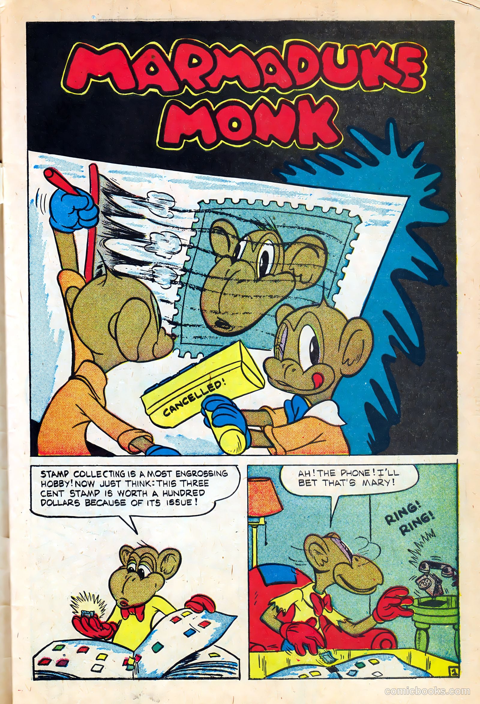 Monkeyshines Comics #4 — page 3 of 36