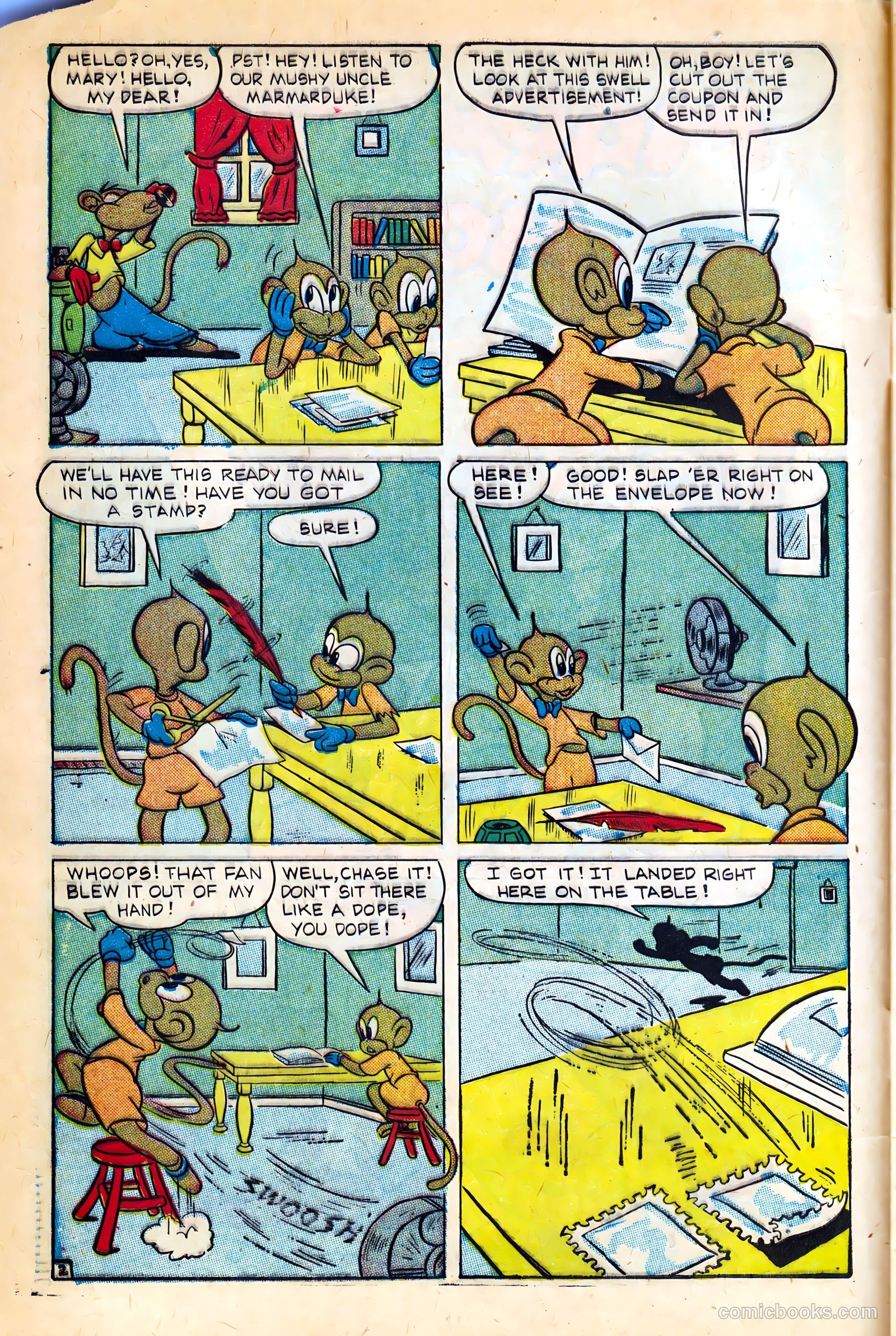 Monkeyshines Comics #4 — page 4 of 36