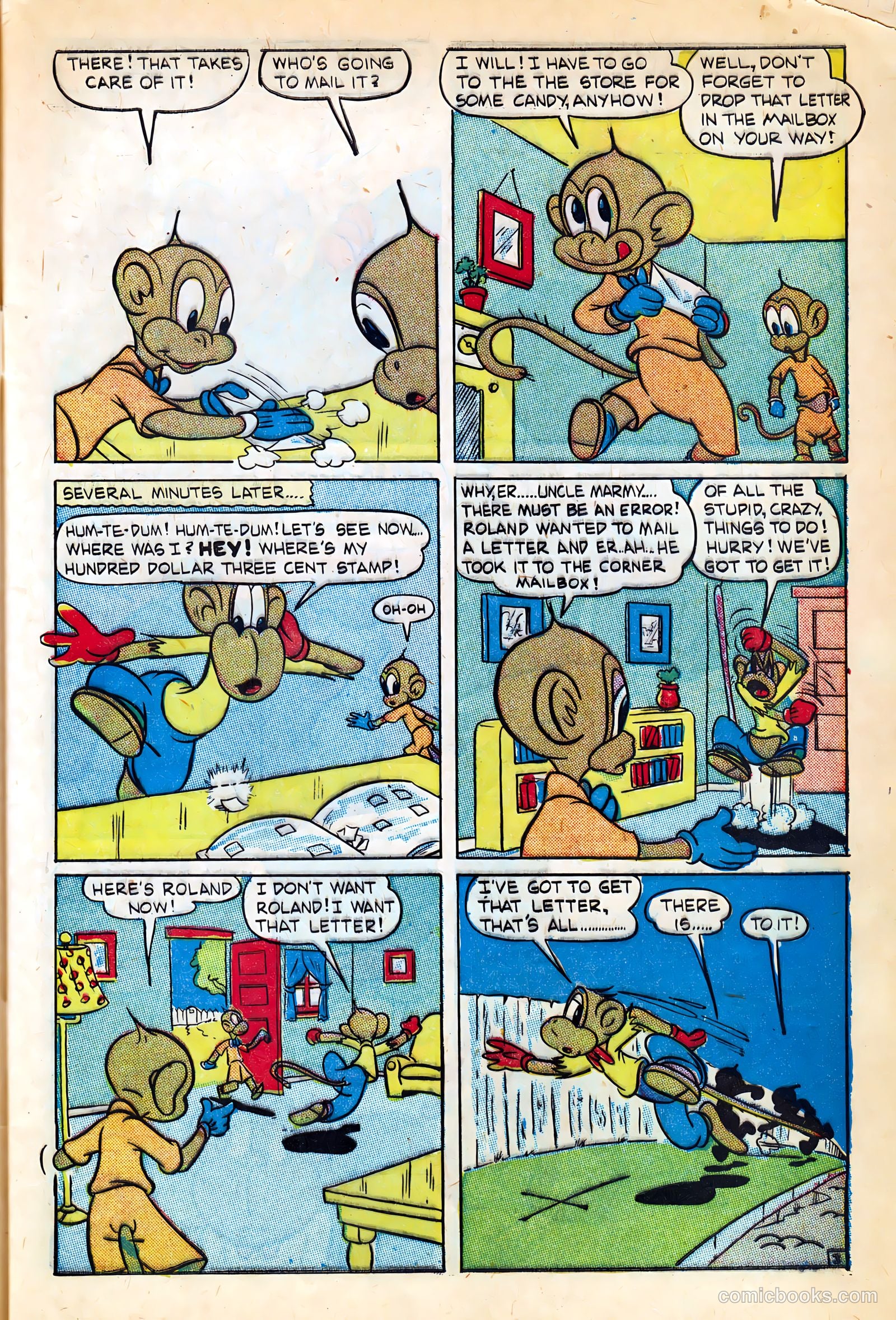 Monkeyshines Comics #4 — page 5 of 36