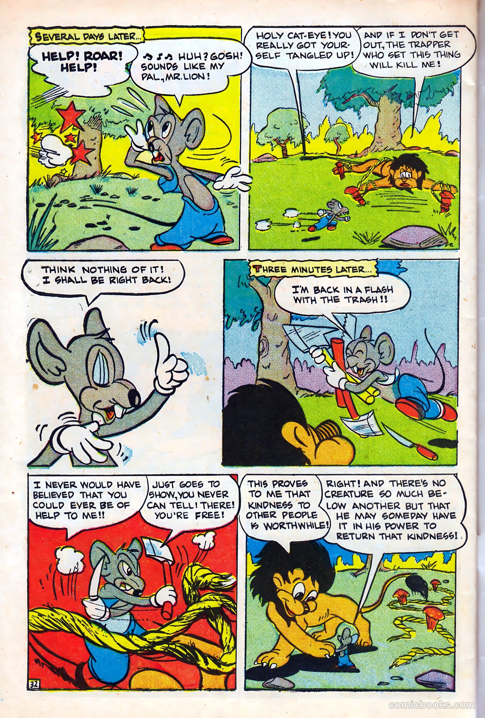 Monkeyshines Comics #5 — page 34 of 36