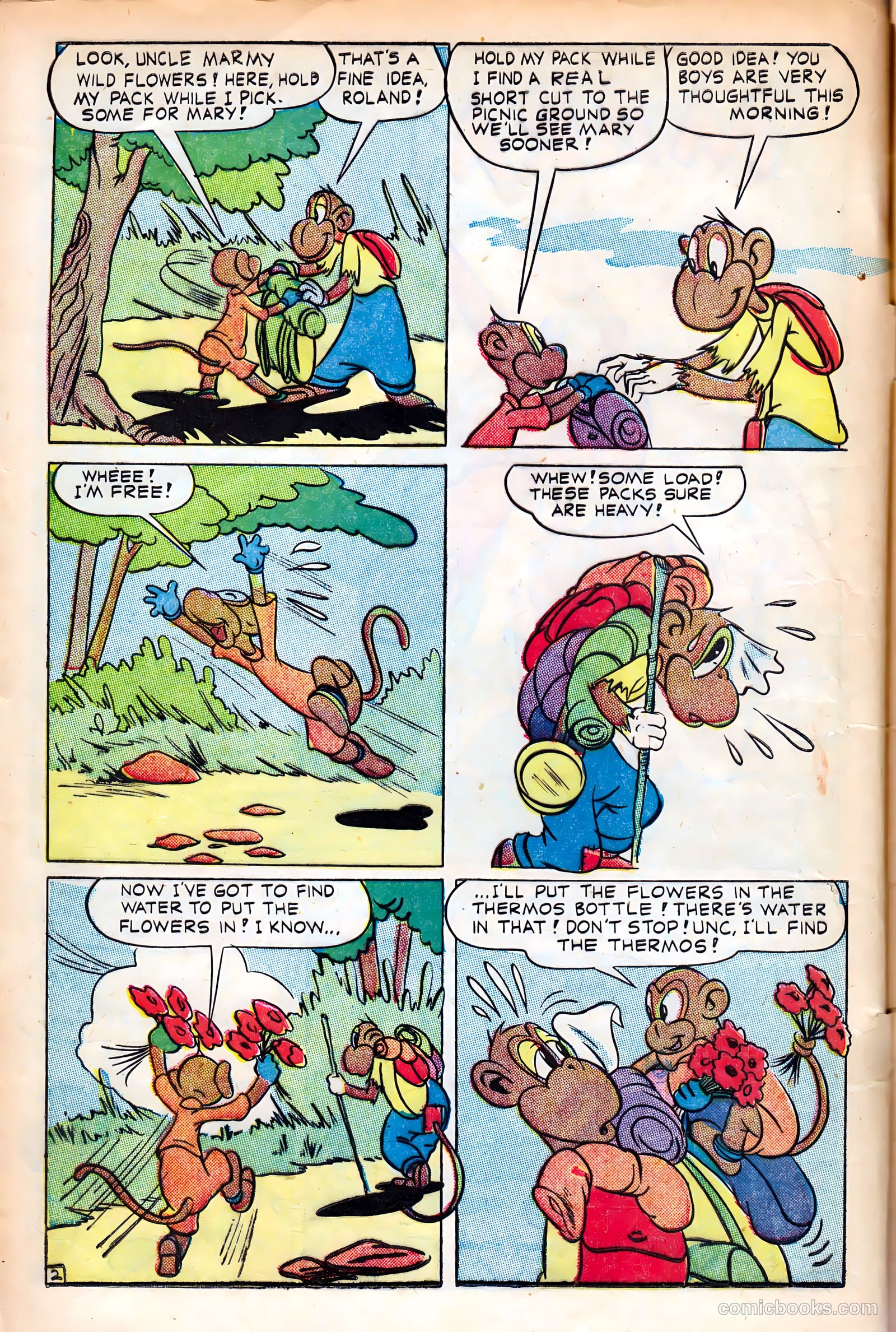 Monkeyshines Comics #6 — page 4 of 36