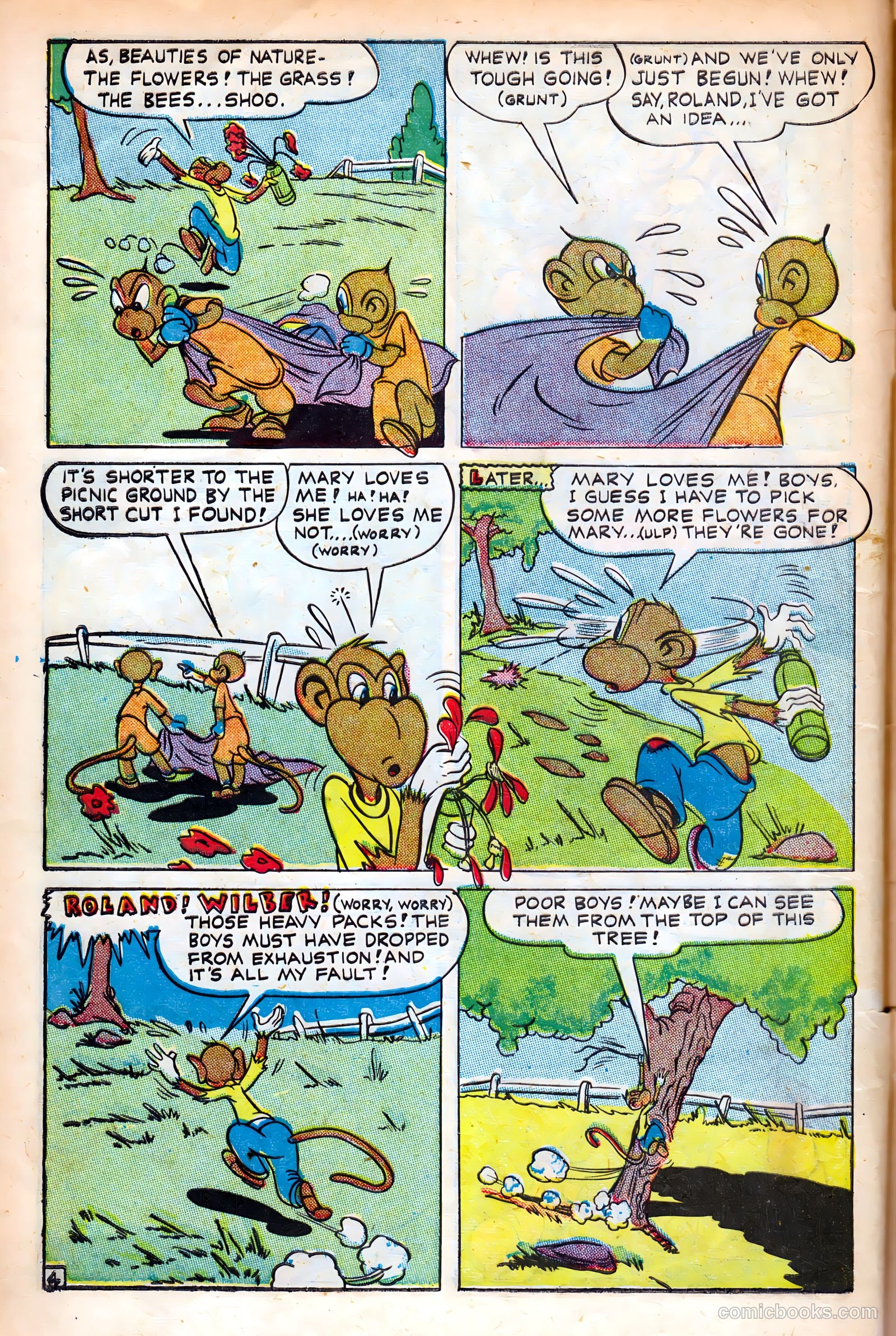 Monkeyshines Comics #6 — page 6 of 36