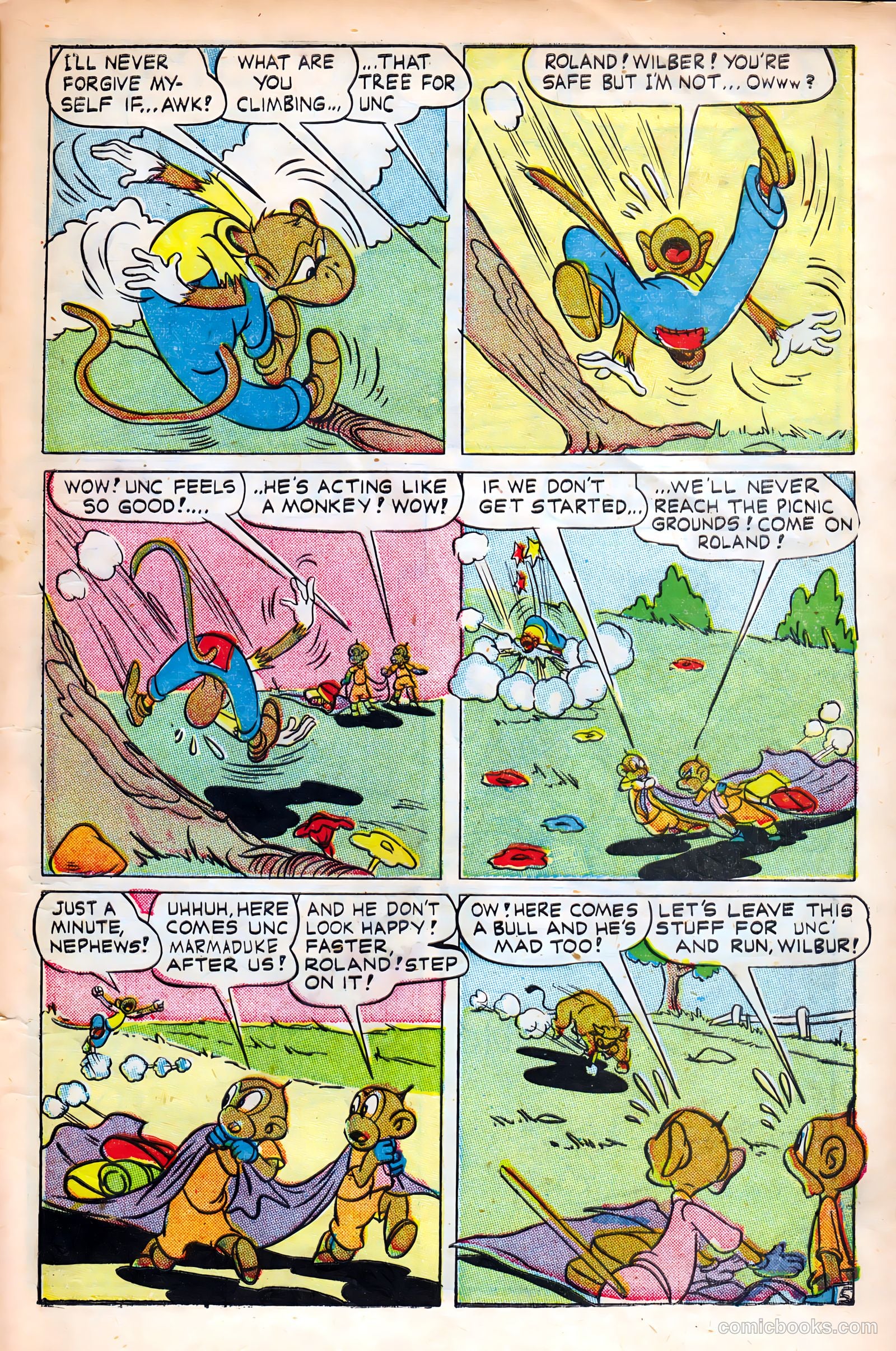 Monkeyshines Comics #6 — page 7 of 36