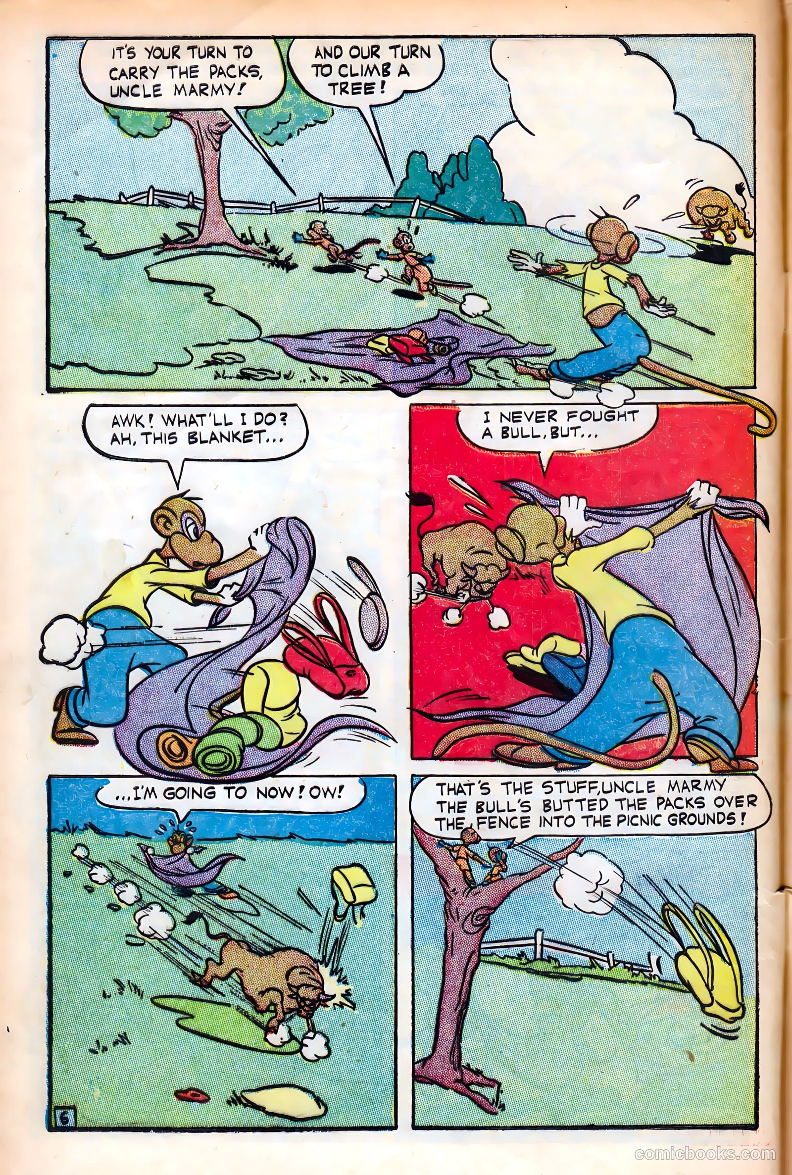 Monkeyshines Comics #6 — page 8 of 36