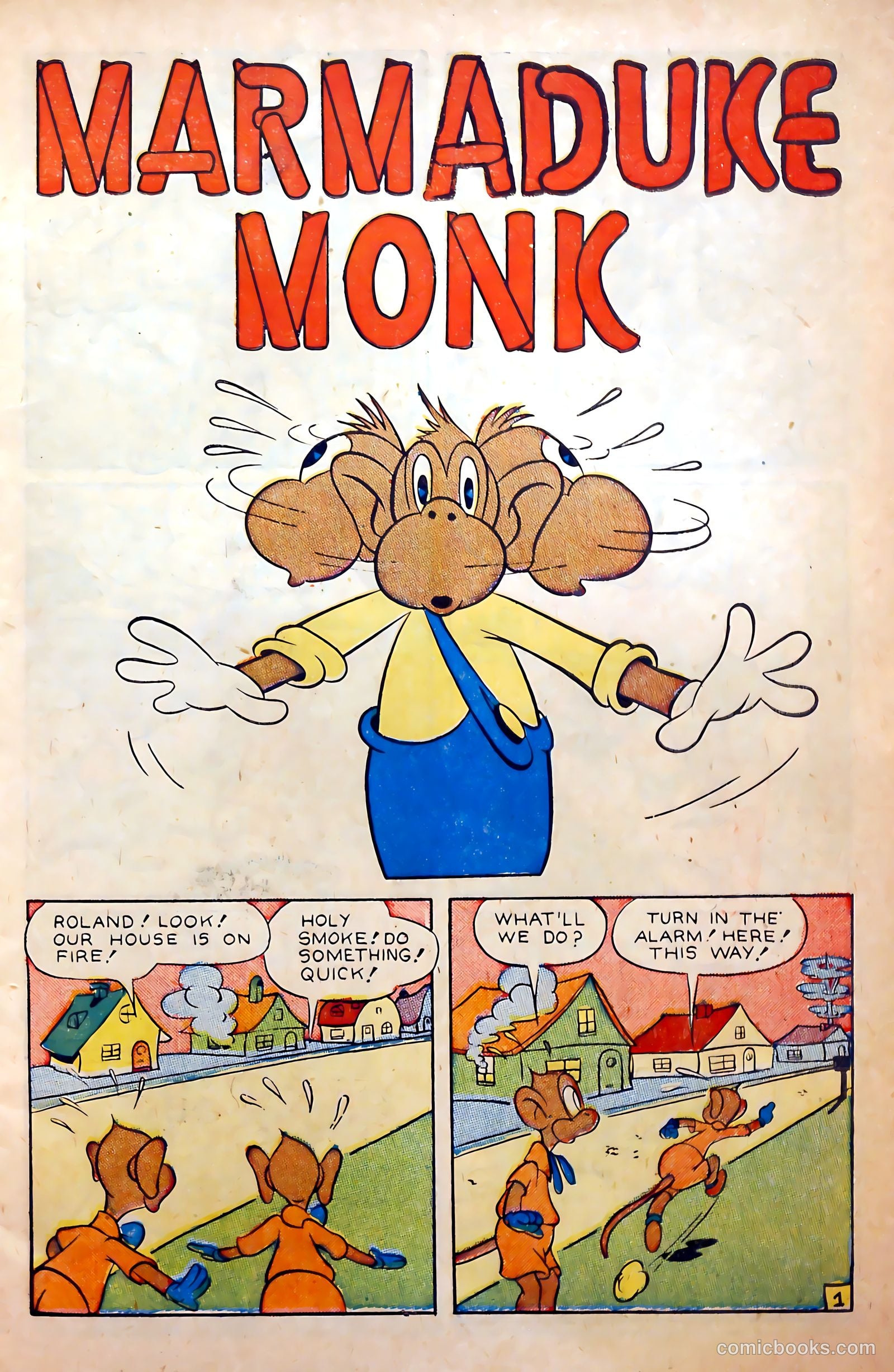Monkeyshines Comics #7 — page 3 of 37