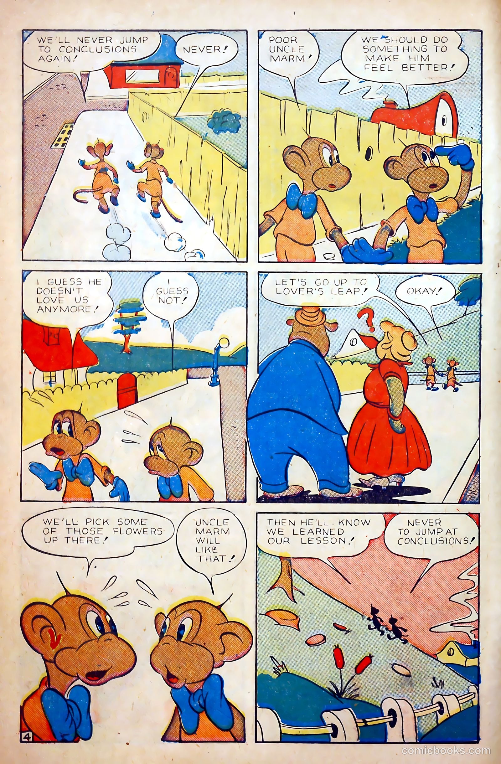 Monkeyshines Comics #7 — page 6 of 37