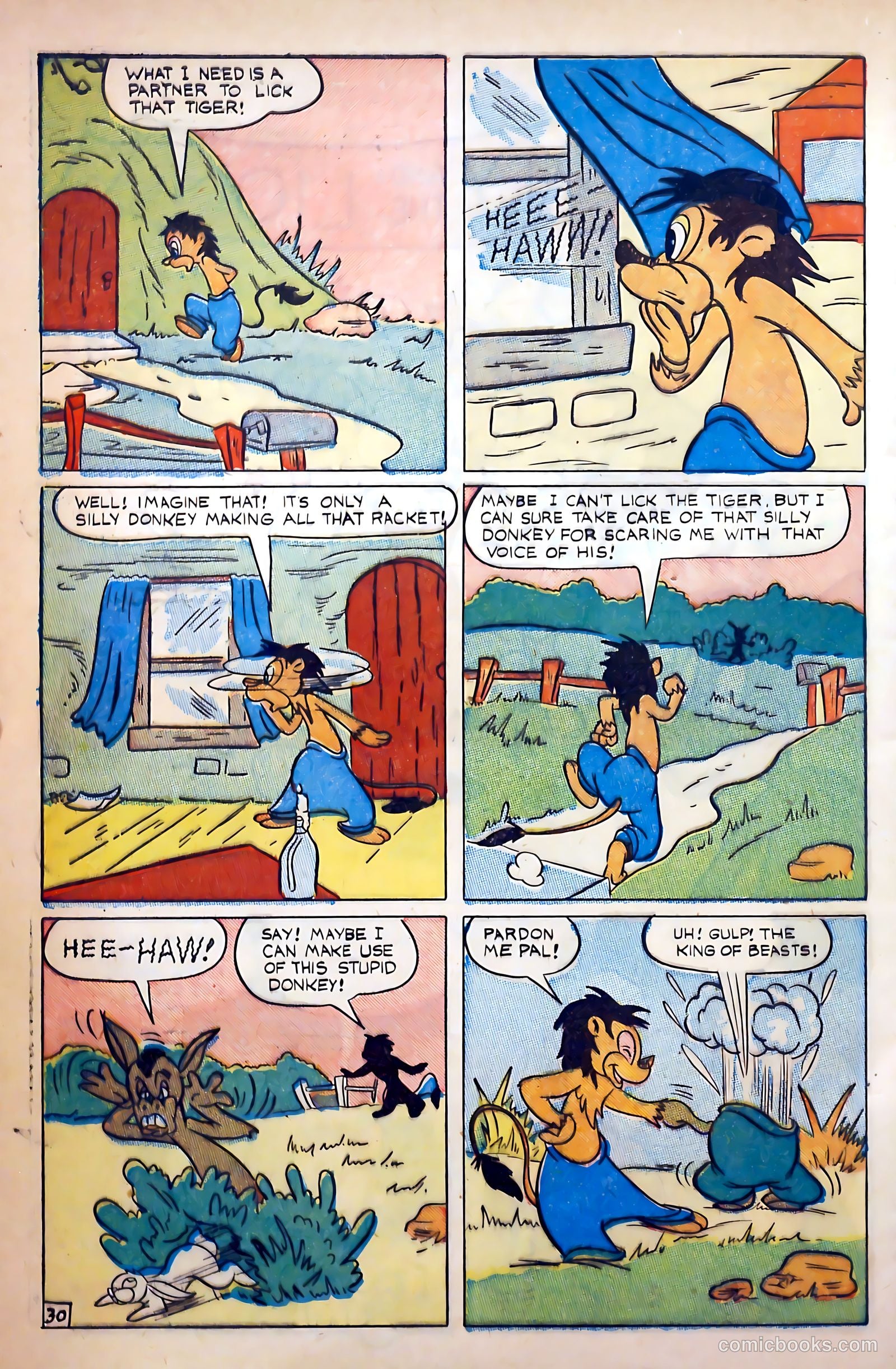 Monkeyshines Comics #7 — page 32 of 37