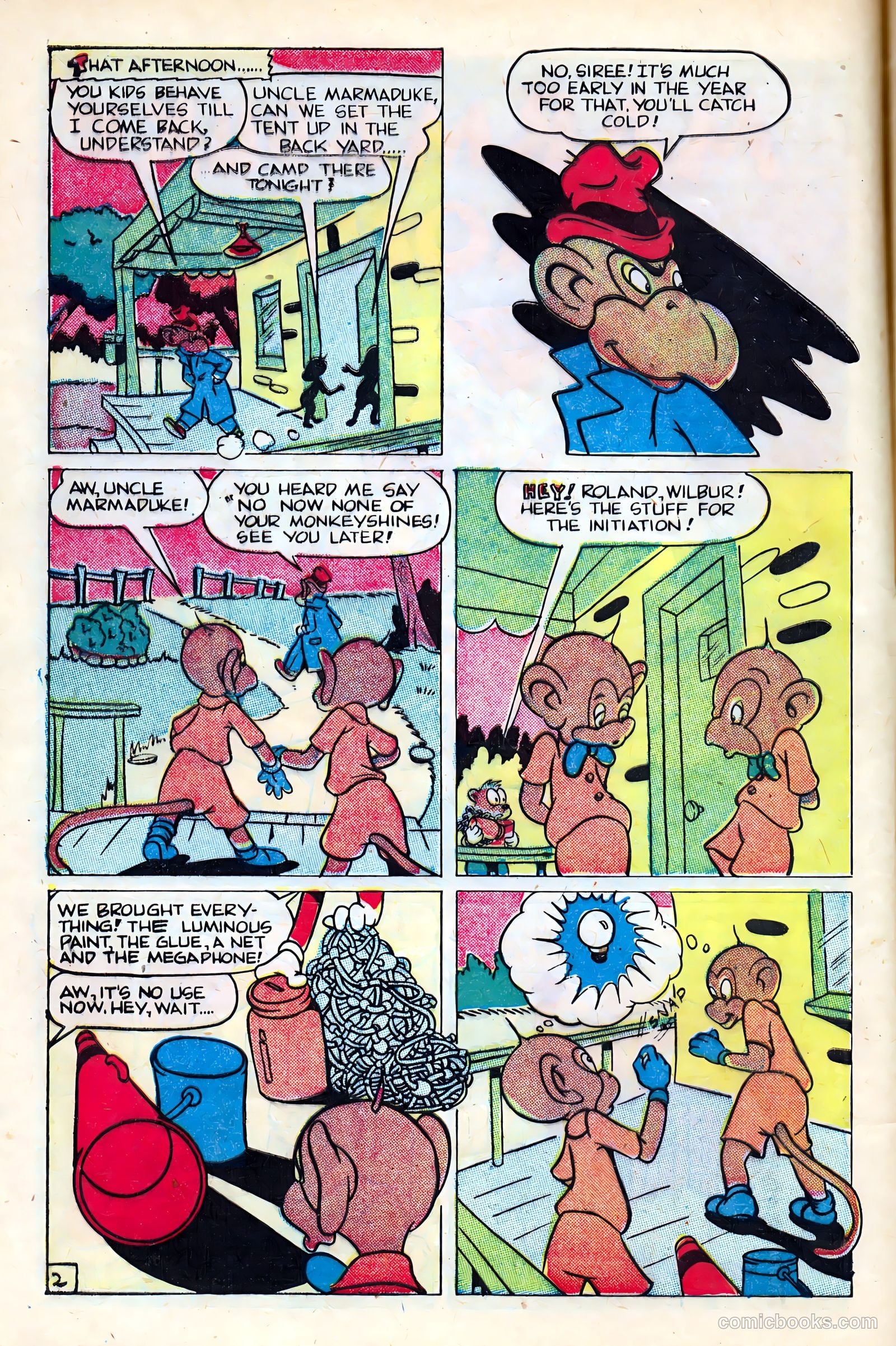 Monkeyshines Comics #8 — page 4 of 36