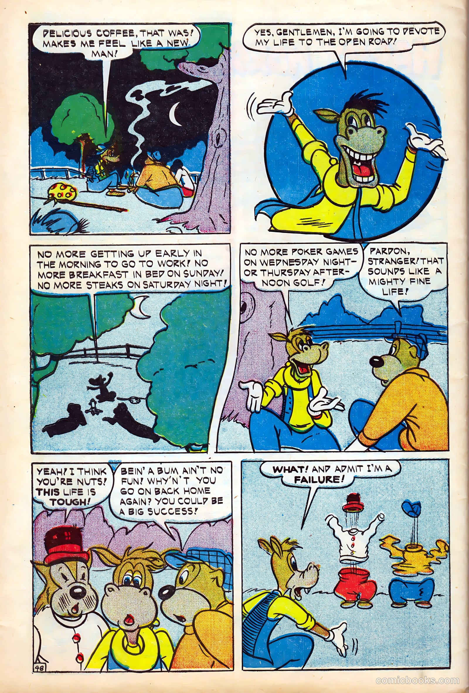 Monkeyshines Comics #9 — page 50 of 52