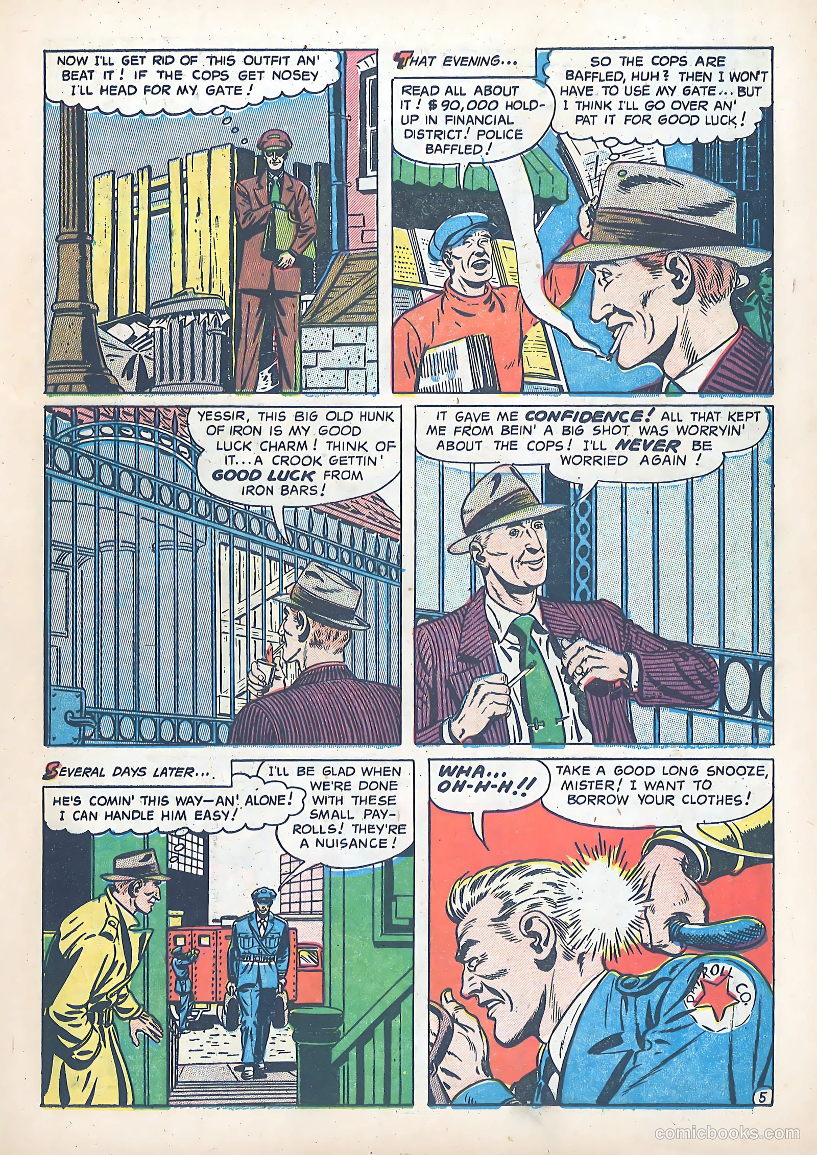 Monster Crime Comics #1 — page 7 of 52
