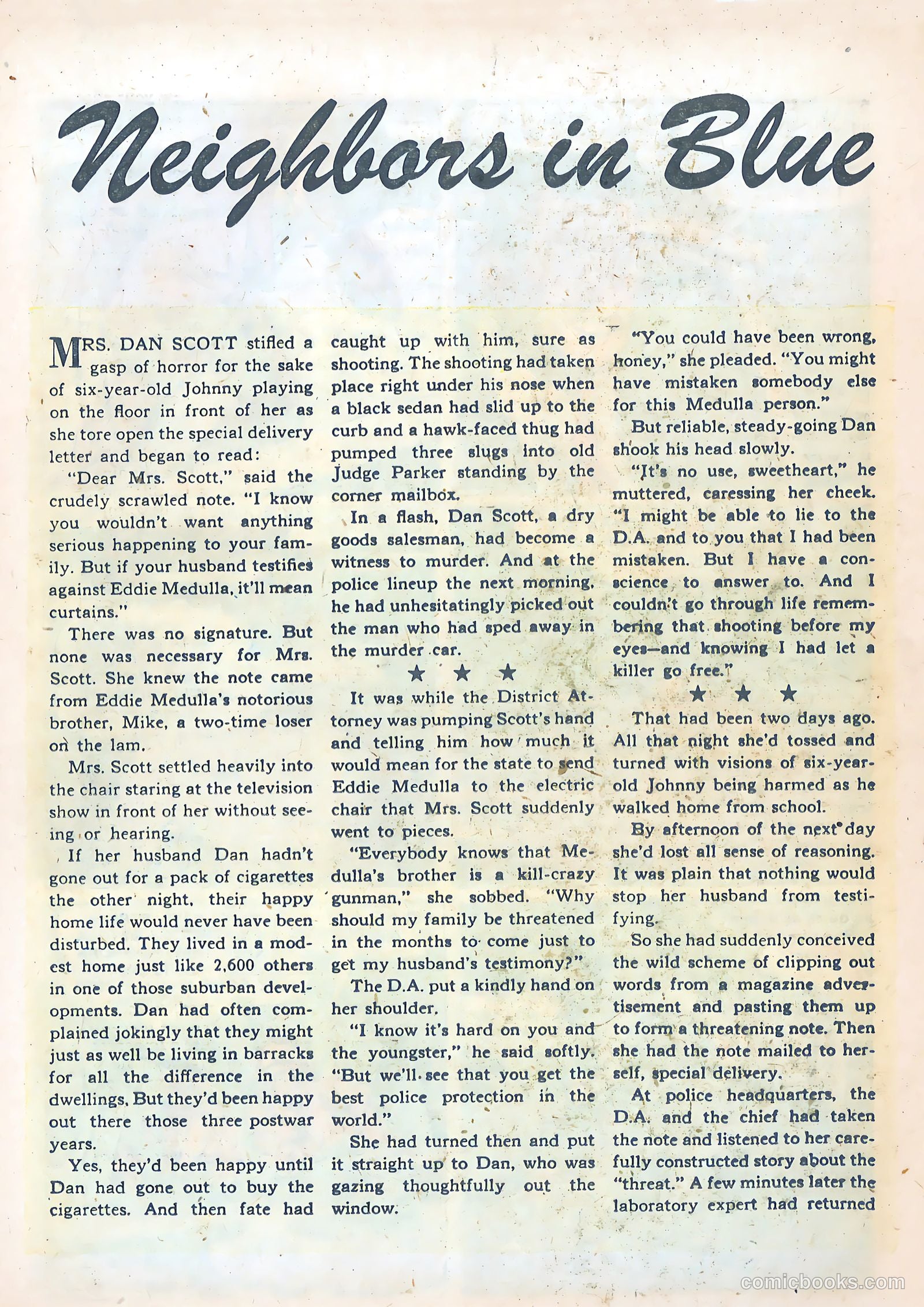Monster Crime Comics #1 — page 22 of 52