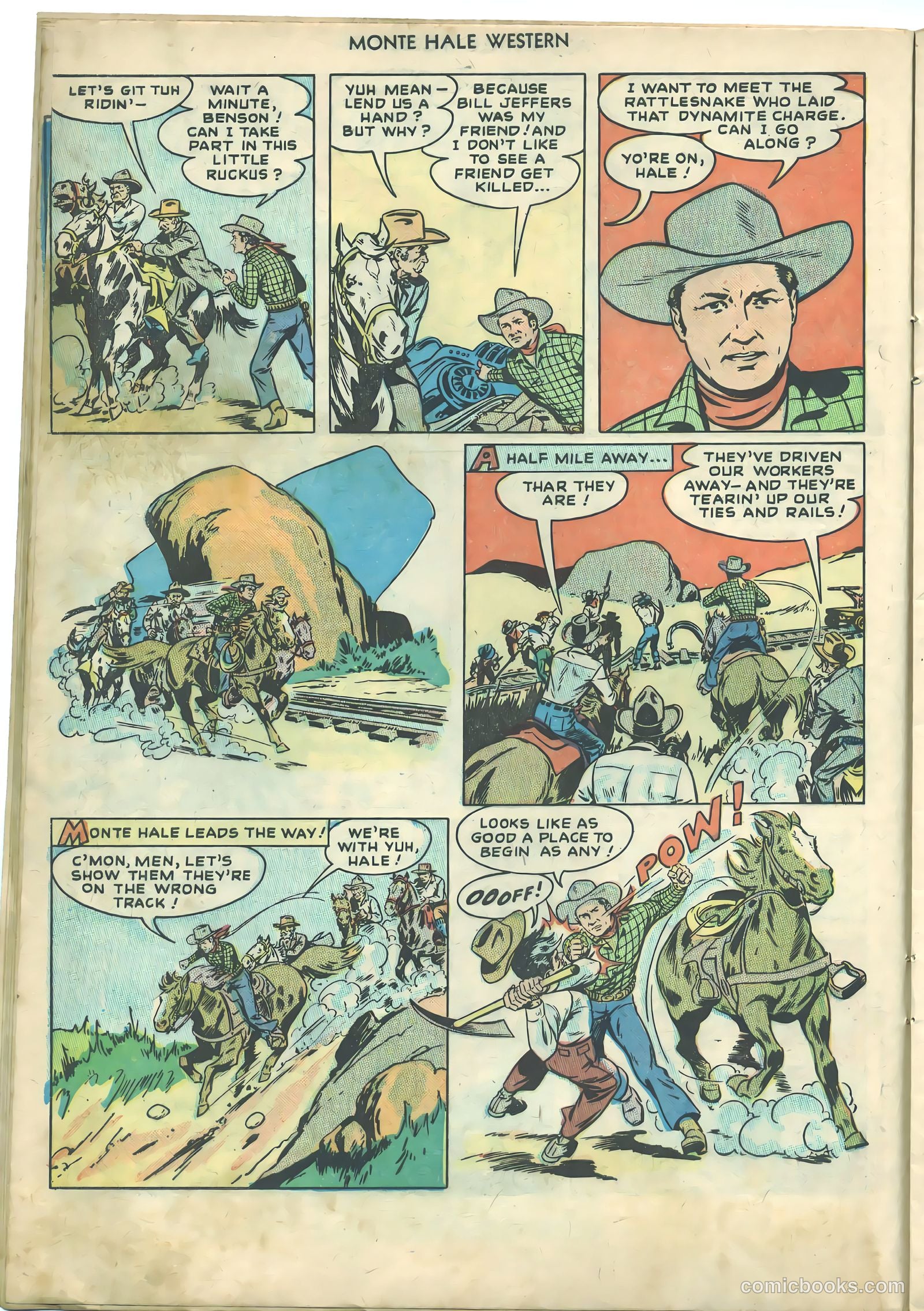 Monte Hale Western #29 — page 20 of 52