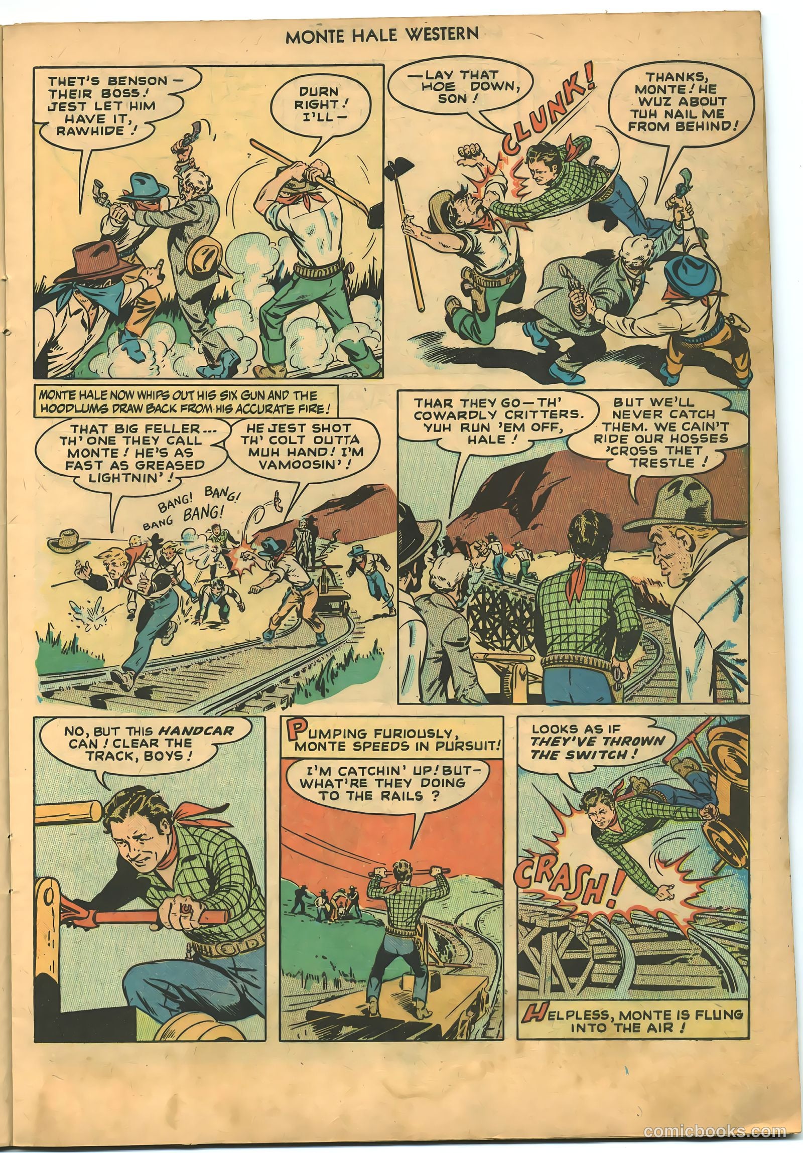 Monte Hale Western #29 — page 21 of 52