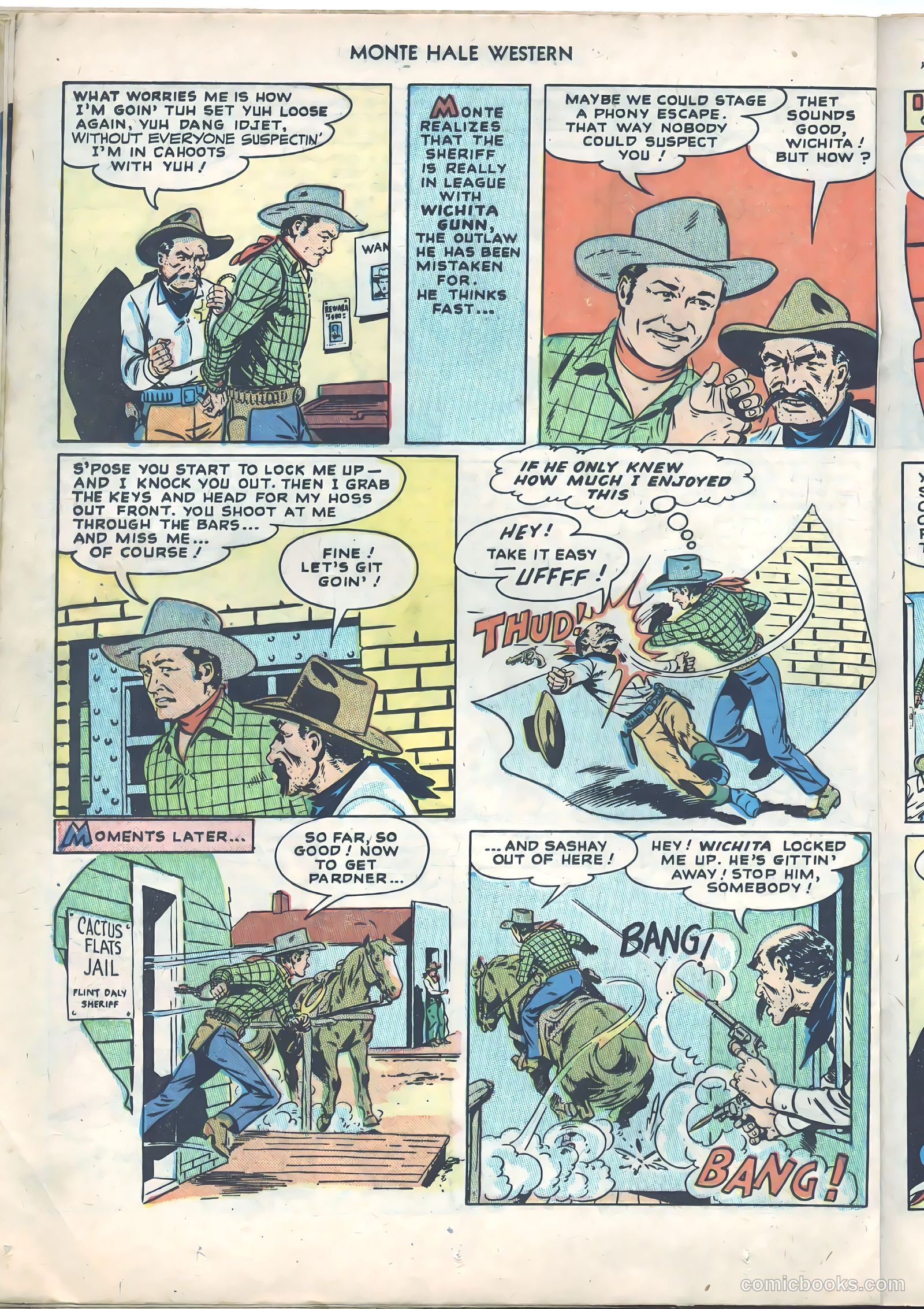 Monte Hale Western #29 — page 28 of 52