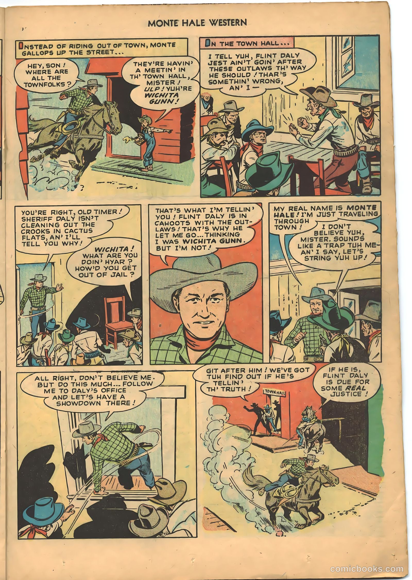 Monte Hale Western #29 — page 29 of 52