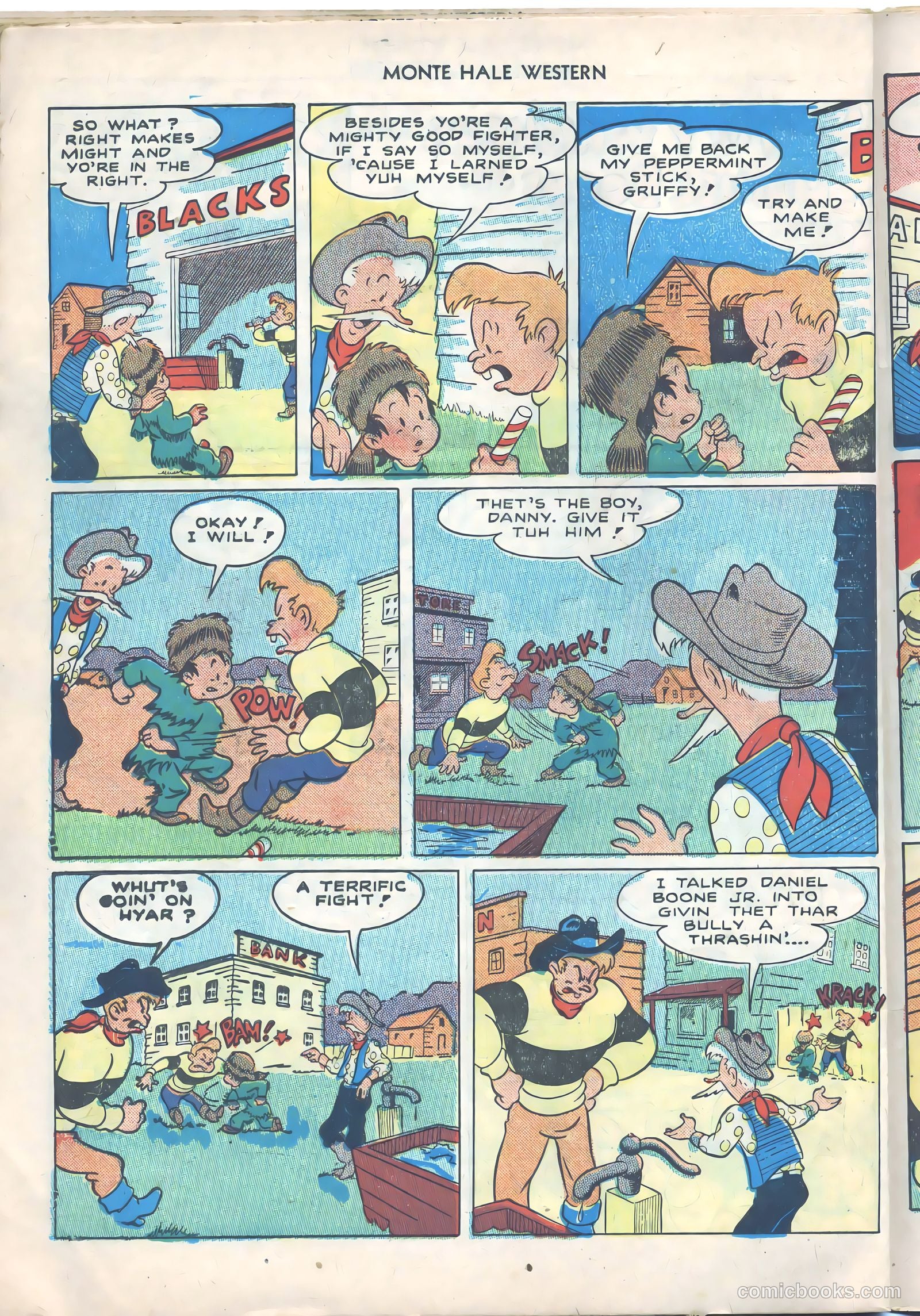 Monte Hale Western #29 — page 38 of 52