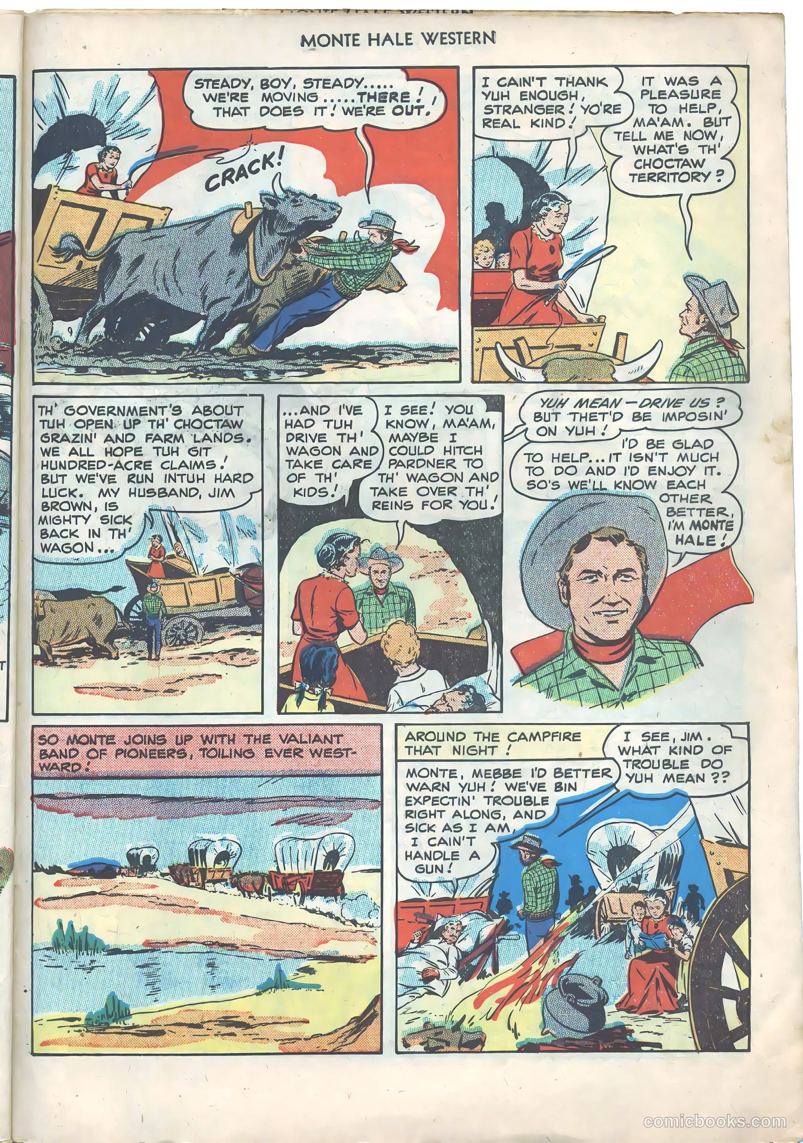 Monte Hale Western #29 — page 43 of 52