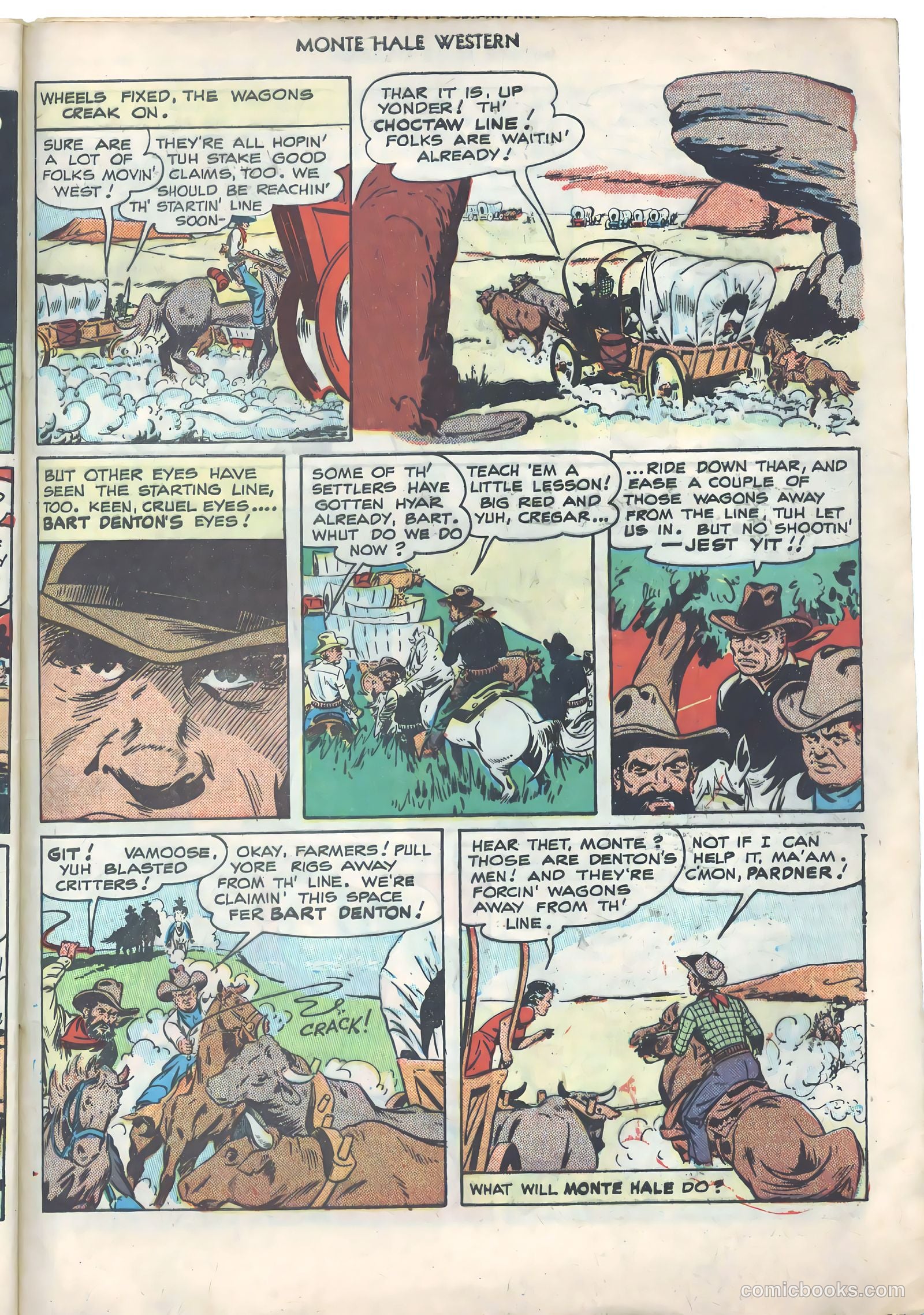 Monte Hale Western #29 — page 45 of 52