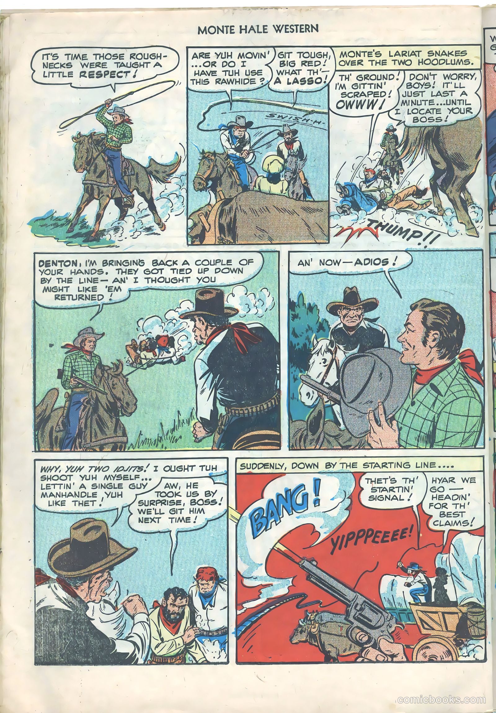 Monte Hale Western #29 — page 46 of 52
