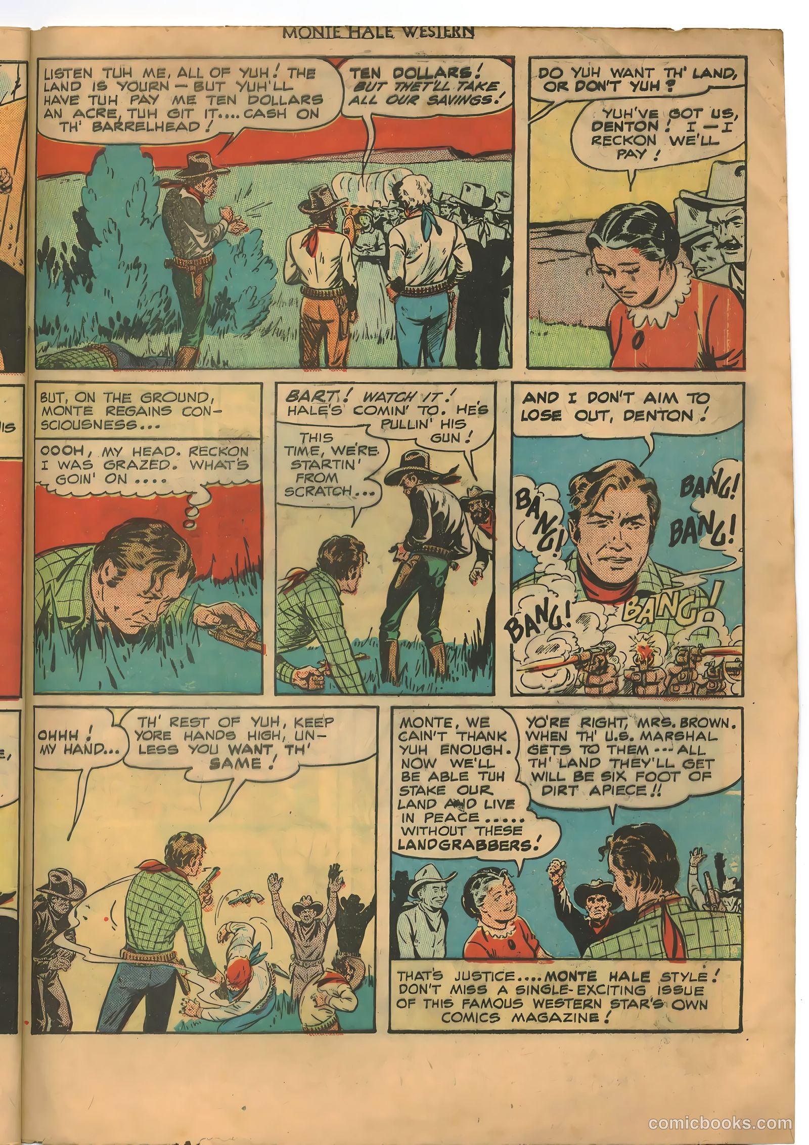 Monte Hale Western #29 — page 49 of 52