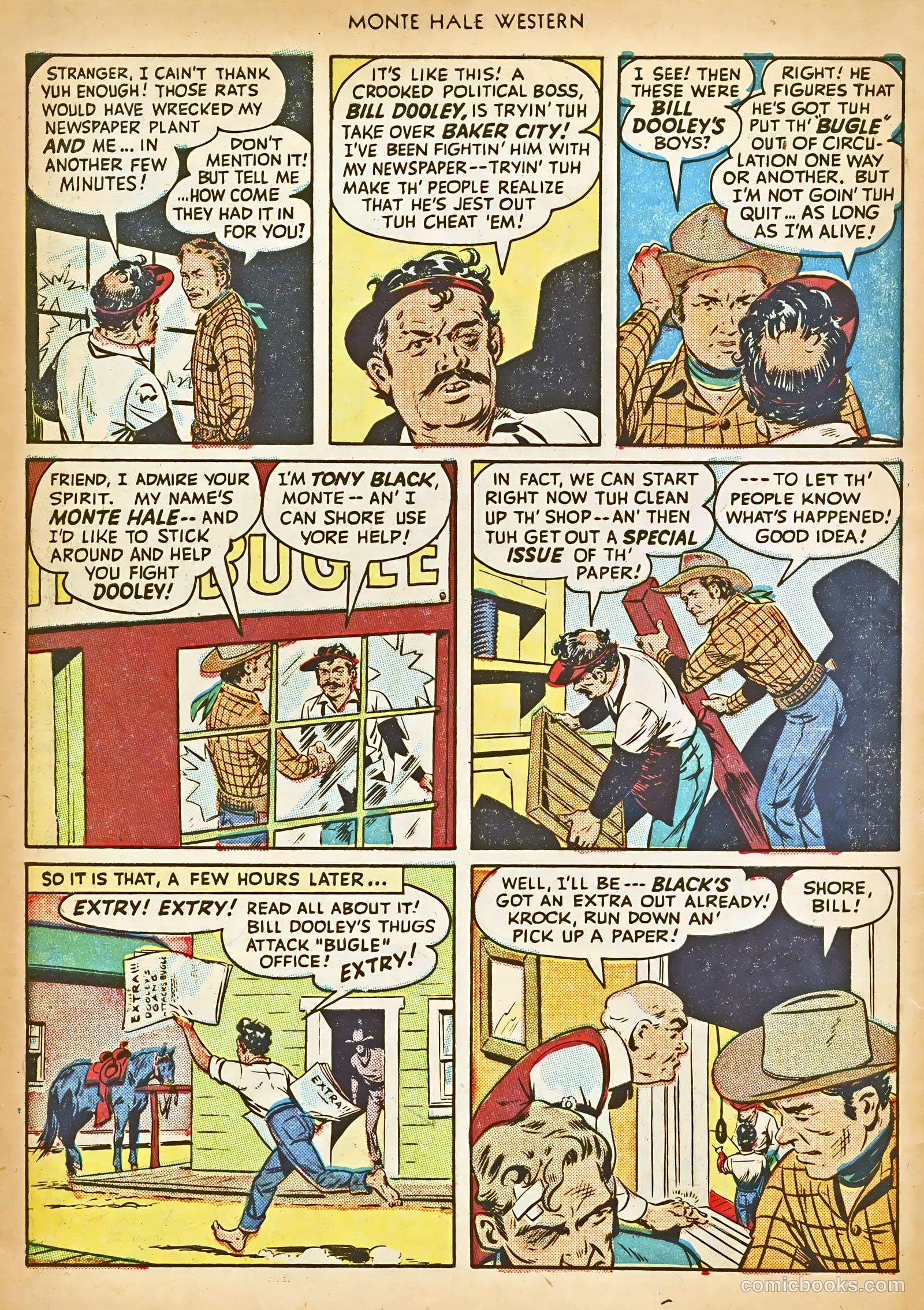 Monte Hale Western #30 — page 6 of 52