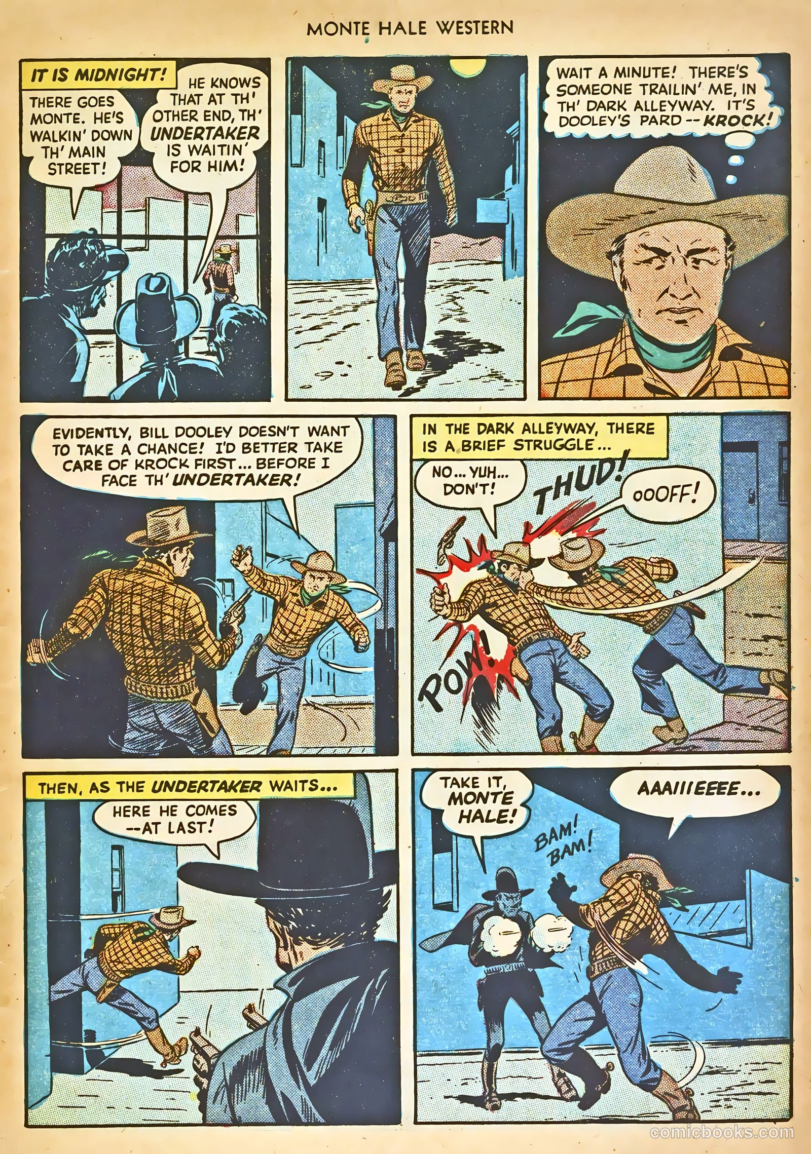 Monte Hale Western #30 — page 9 of 52