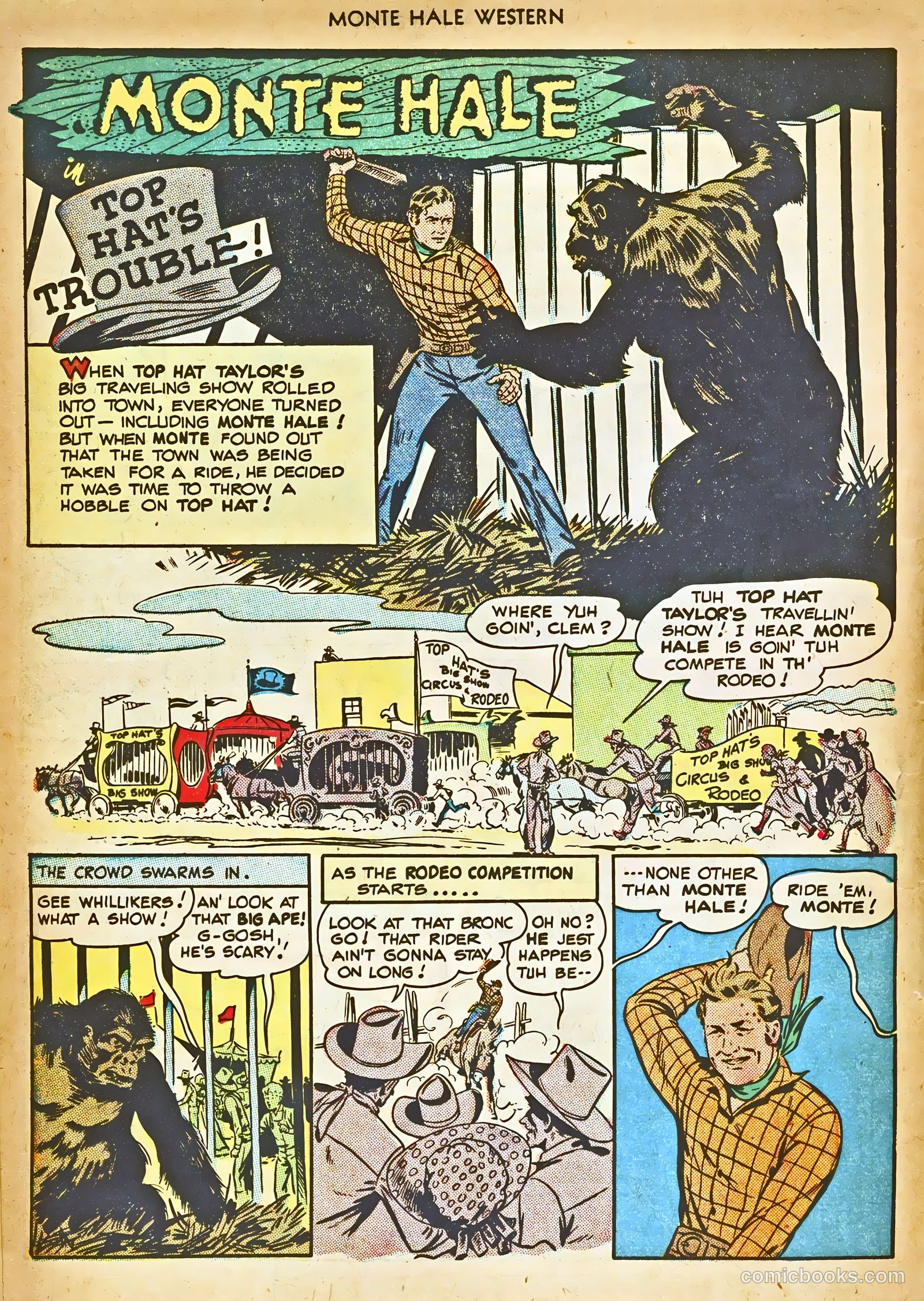Monte Hale Western #30 — page 16 of 52