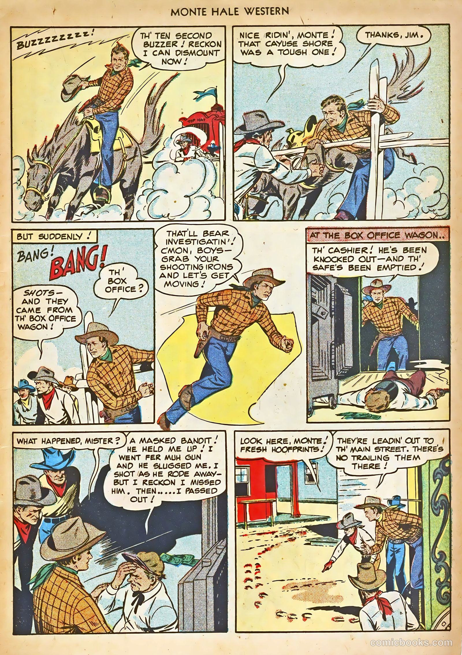 Monte Hale Western #30 — page 17 of 52