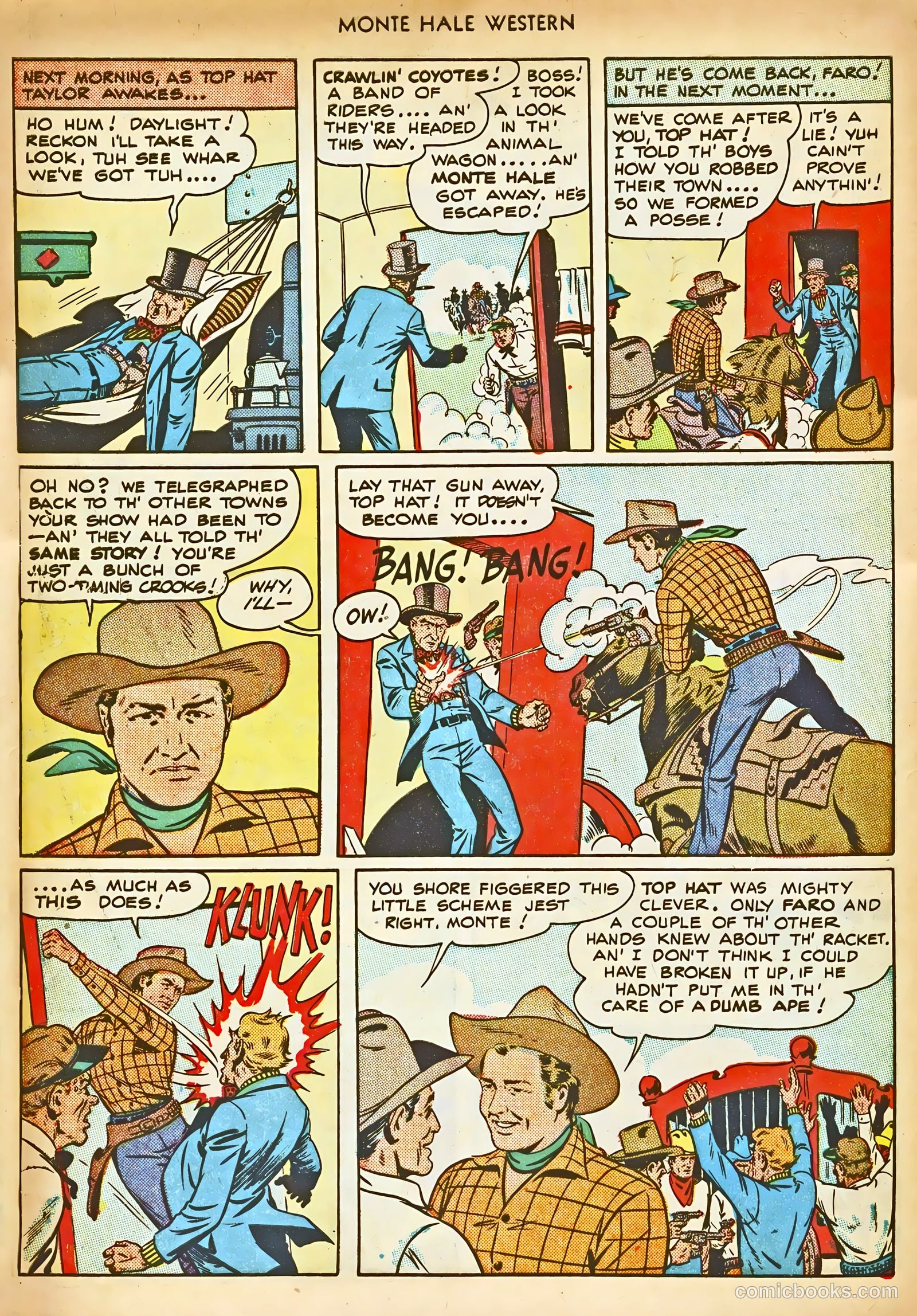 Monte Hale Western #30 — page 22 of 52
