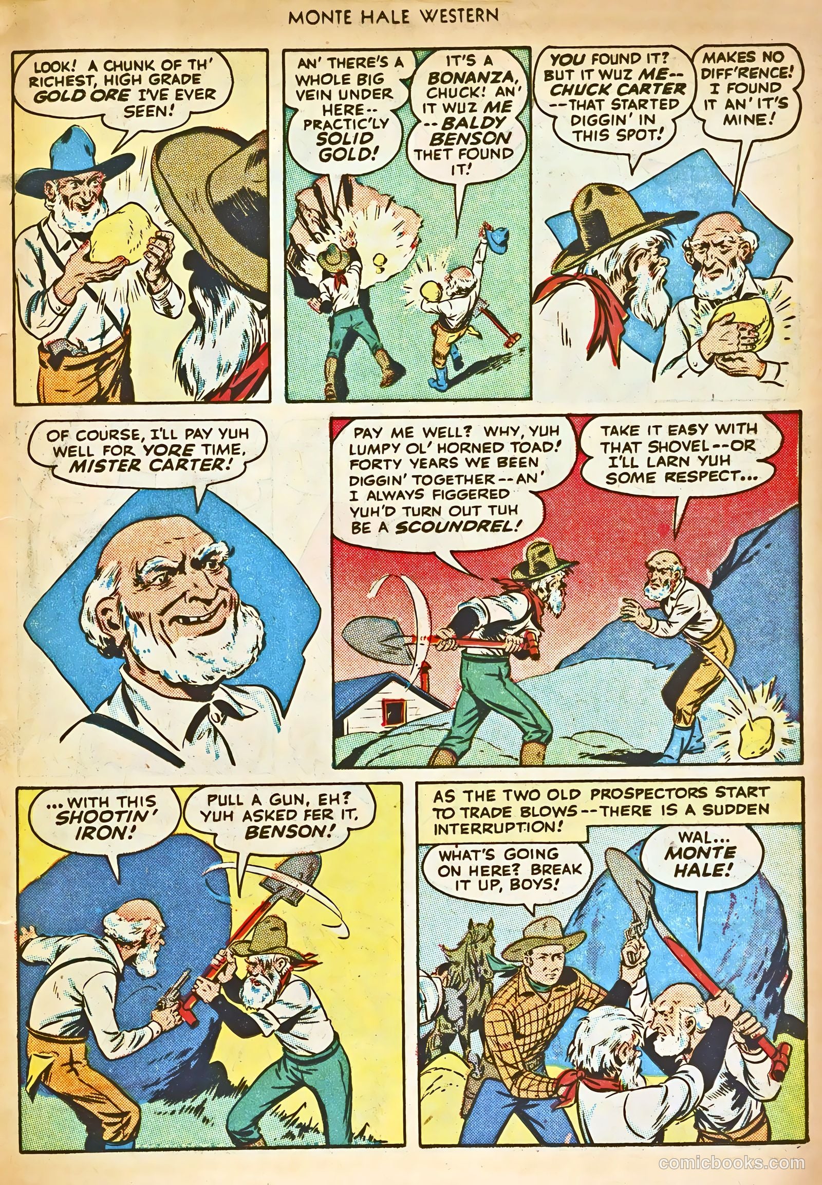 Monte Hale Western #30 — page 27 of 52