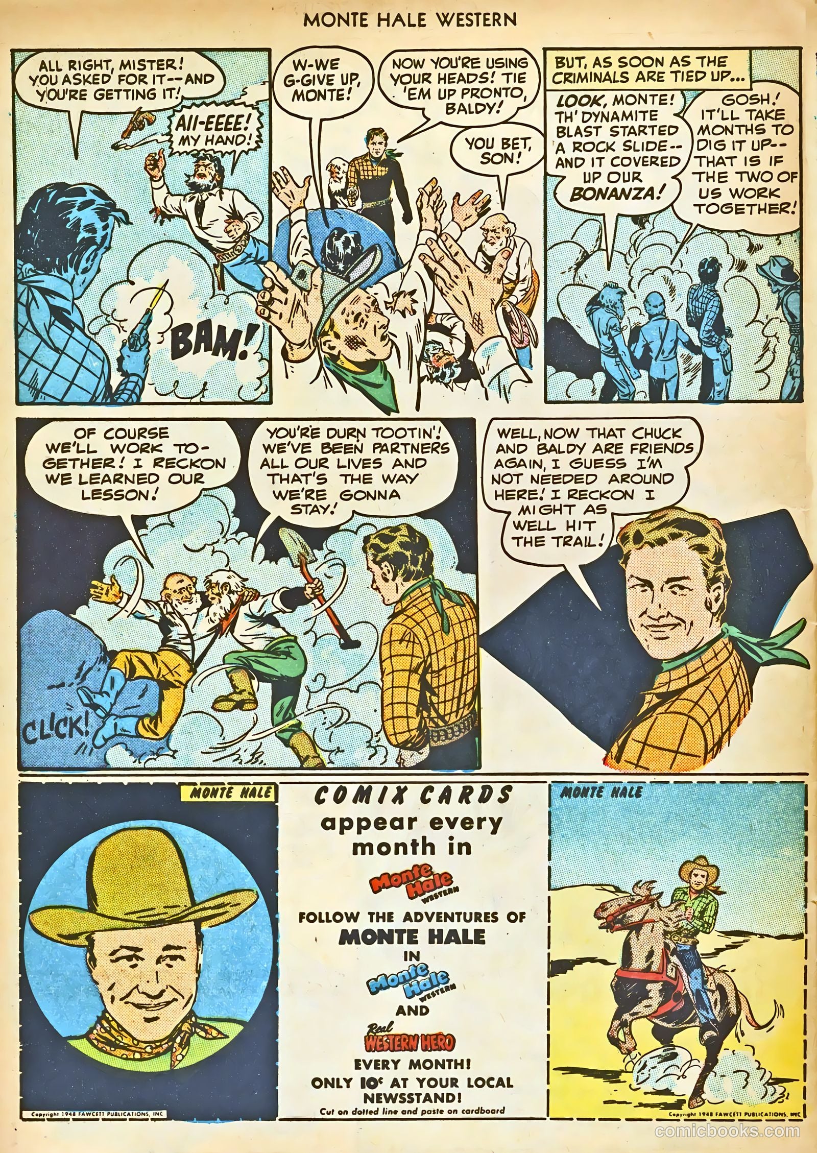 Monte Hale Western #30 — page 32 of 52